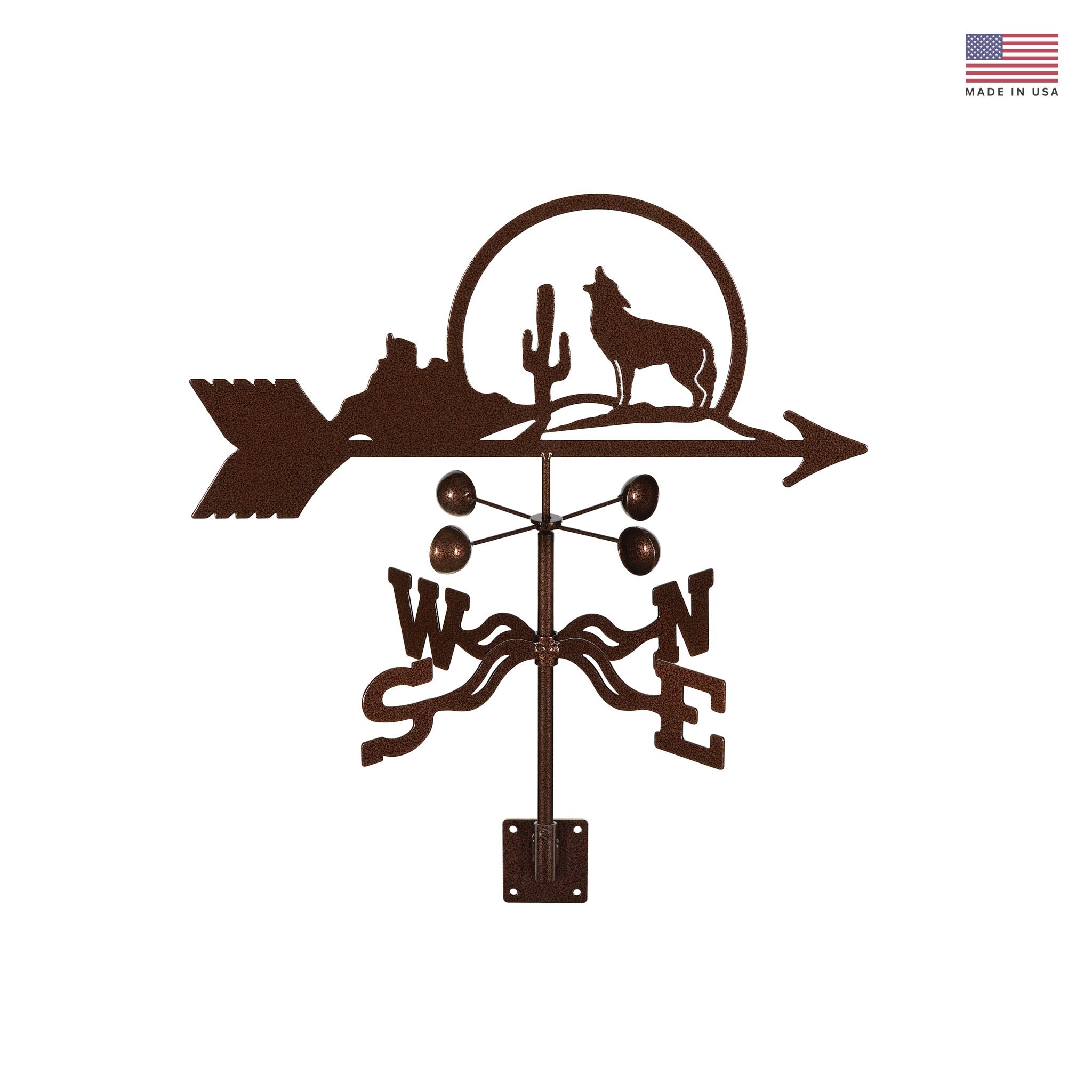 wildlife-coyote-cactus - Made in USA