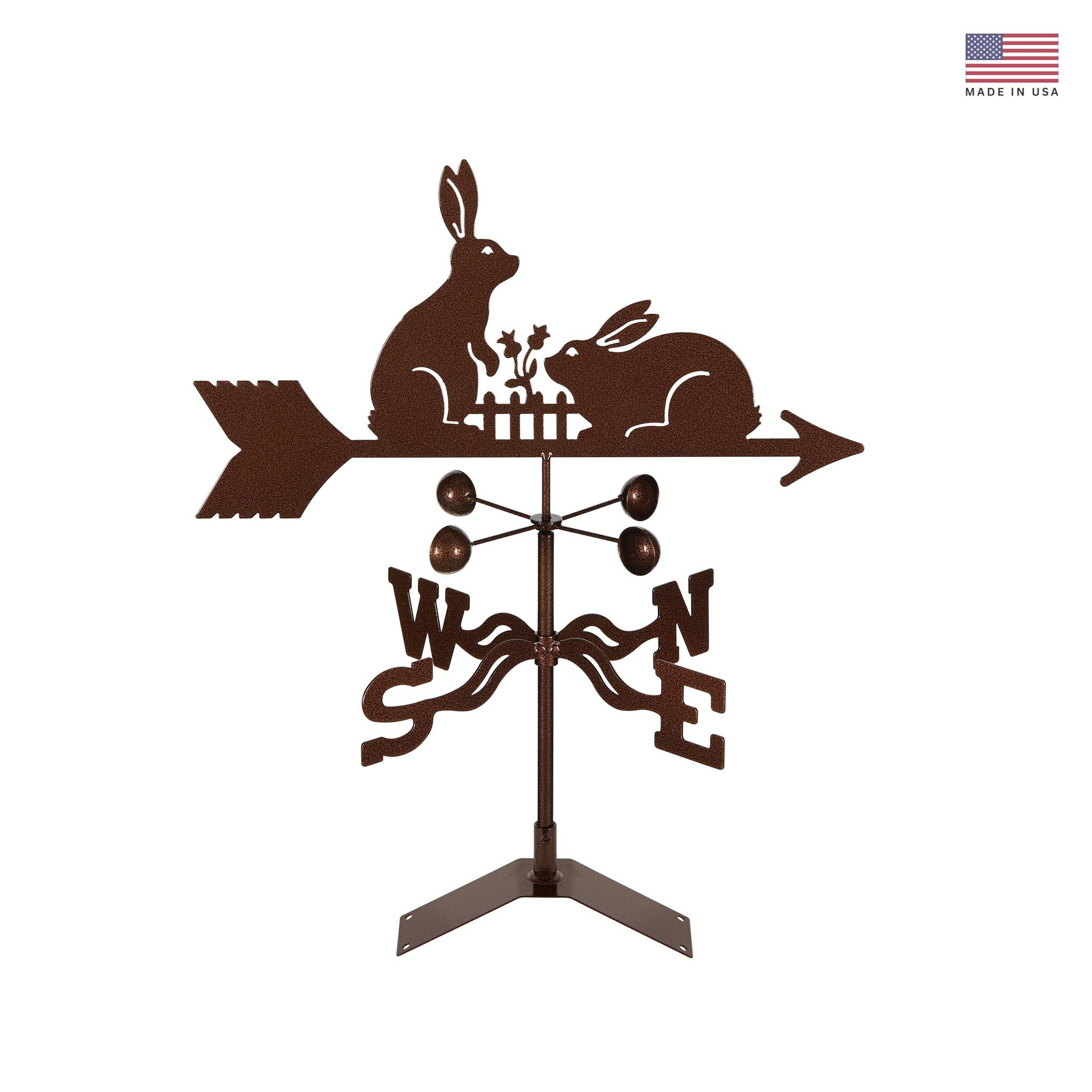 wildlife-rabbits-with-fence - Made in USA