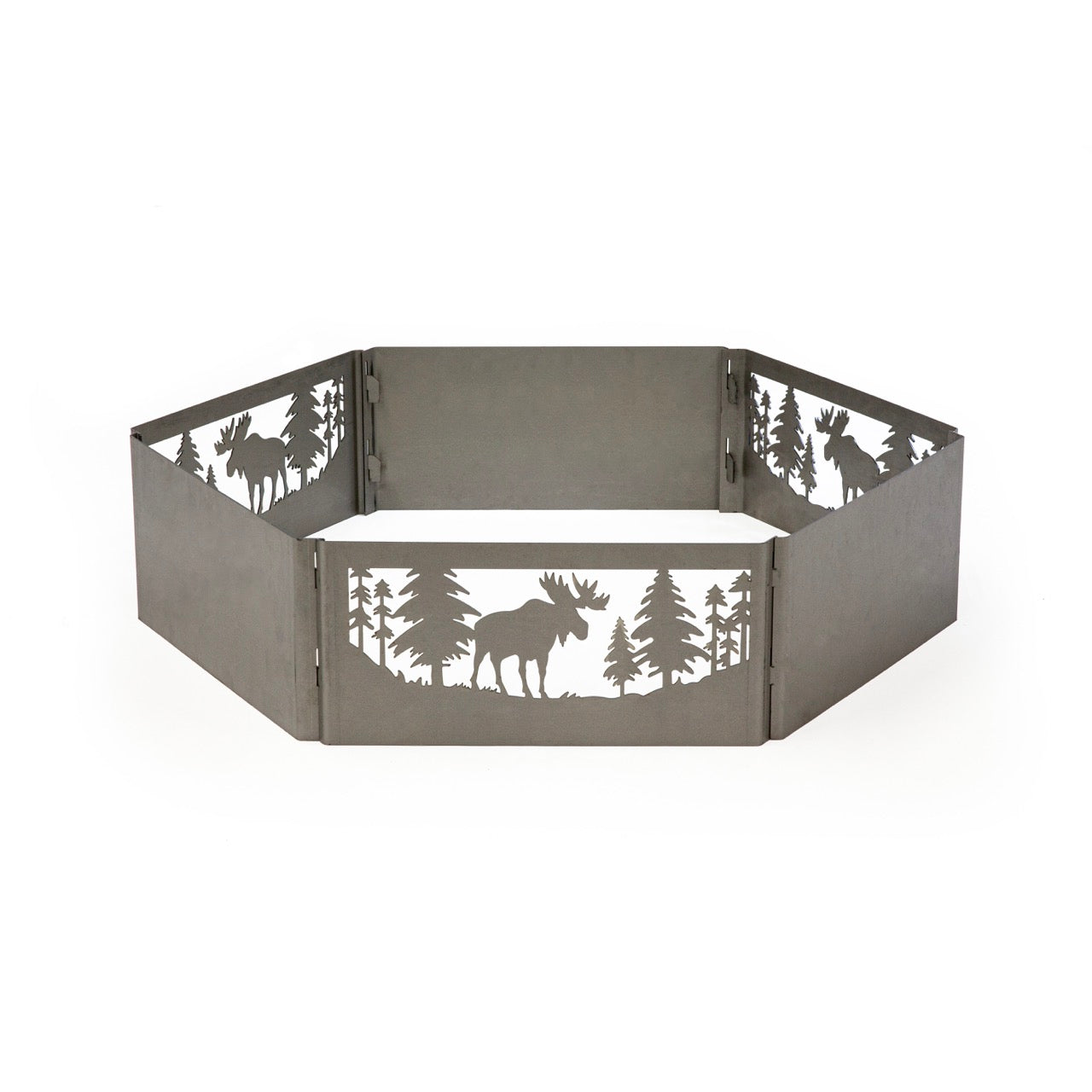 Hand-Crafted Portable Moose Fire Ring w/ WARRANTY