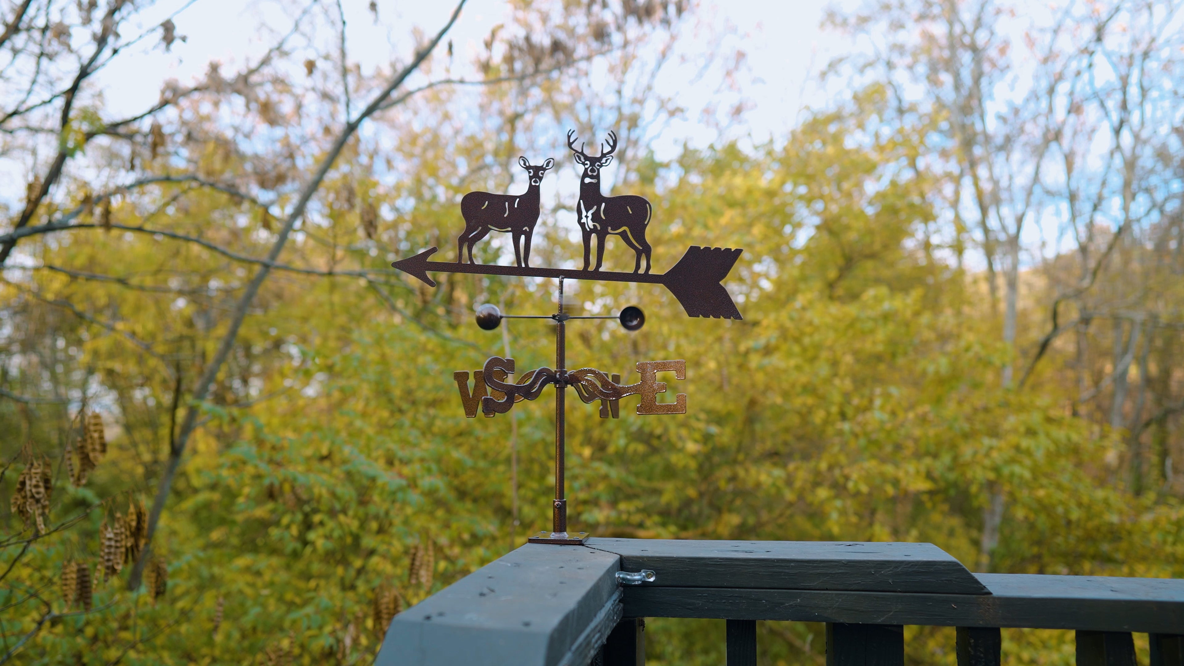 Standing Deer Weathervane