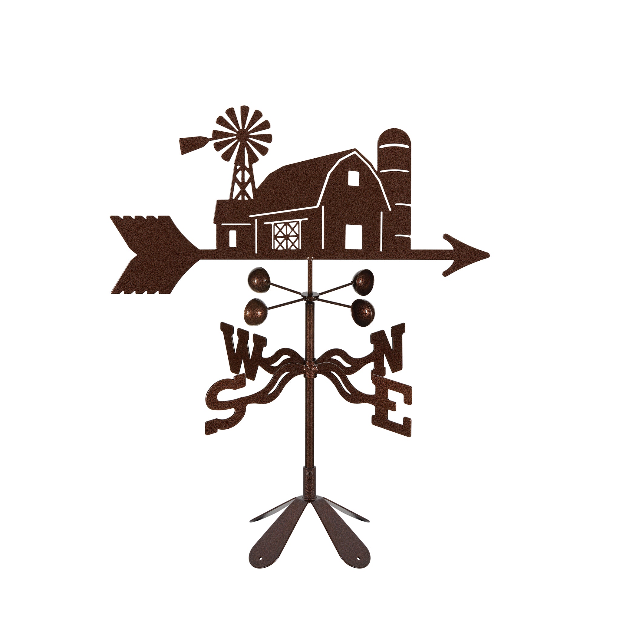 Farm Scene Weathervane 4 Sided Mount