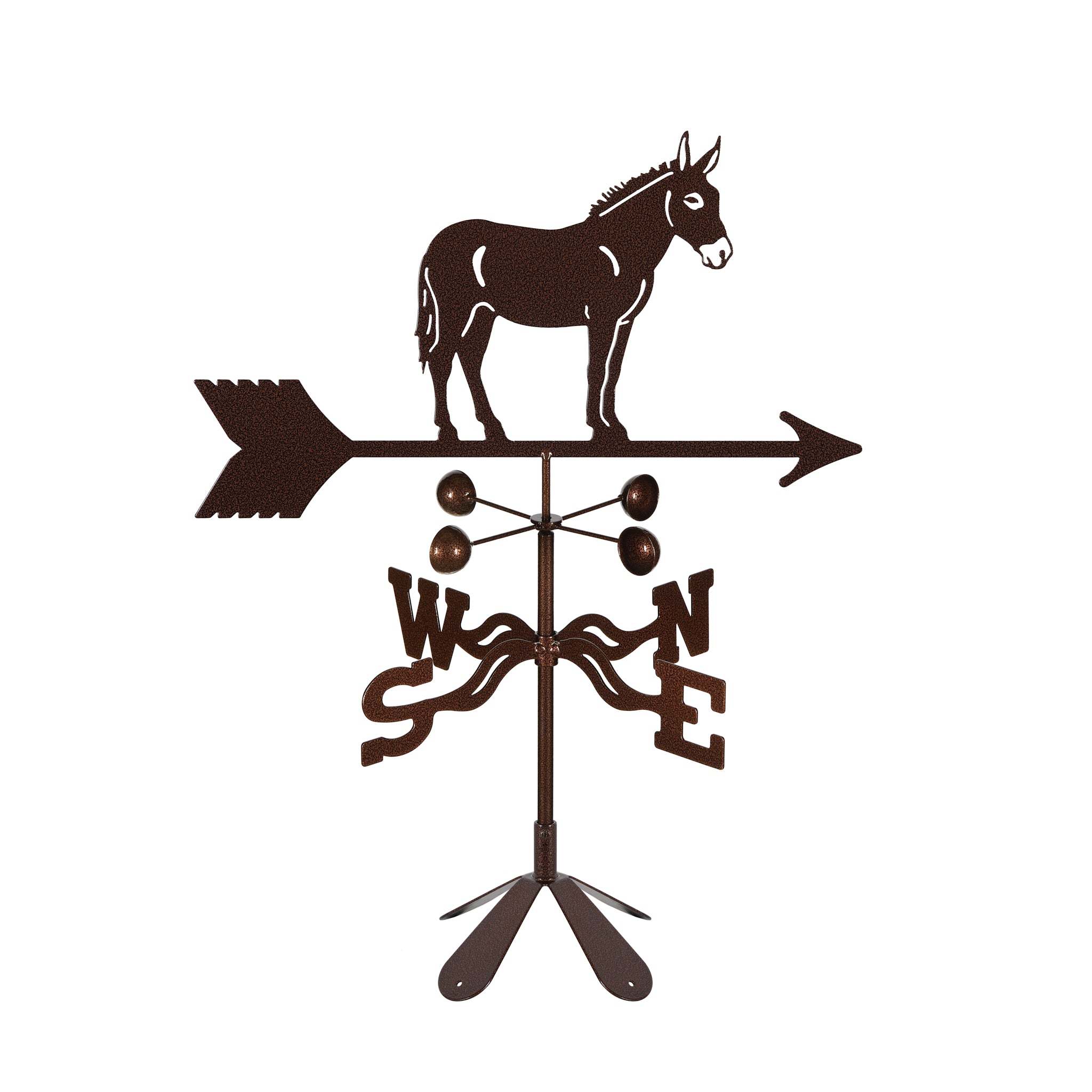 Mule Weathervane 4 Sided Mount