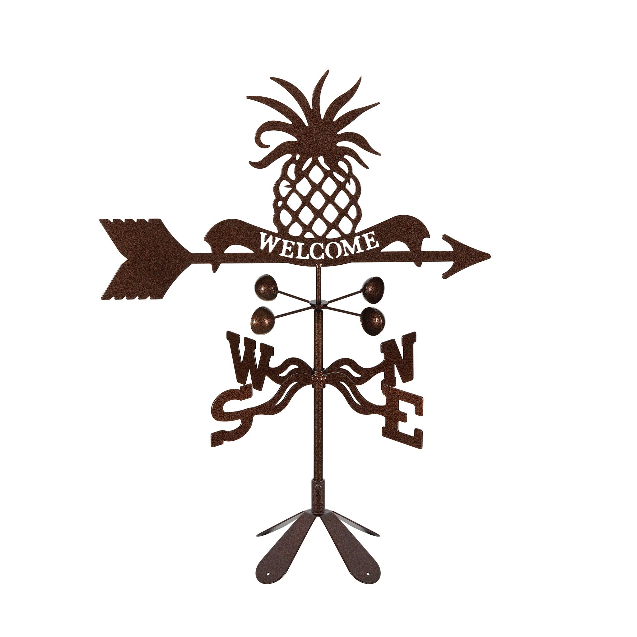 Pineapple (Welcome) Weathervane 4 Sided Mount