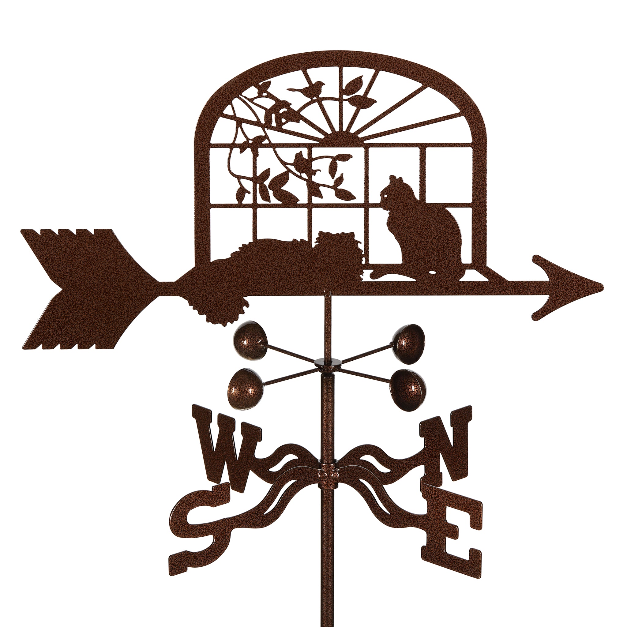 Cats In Window Weathervane