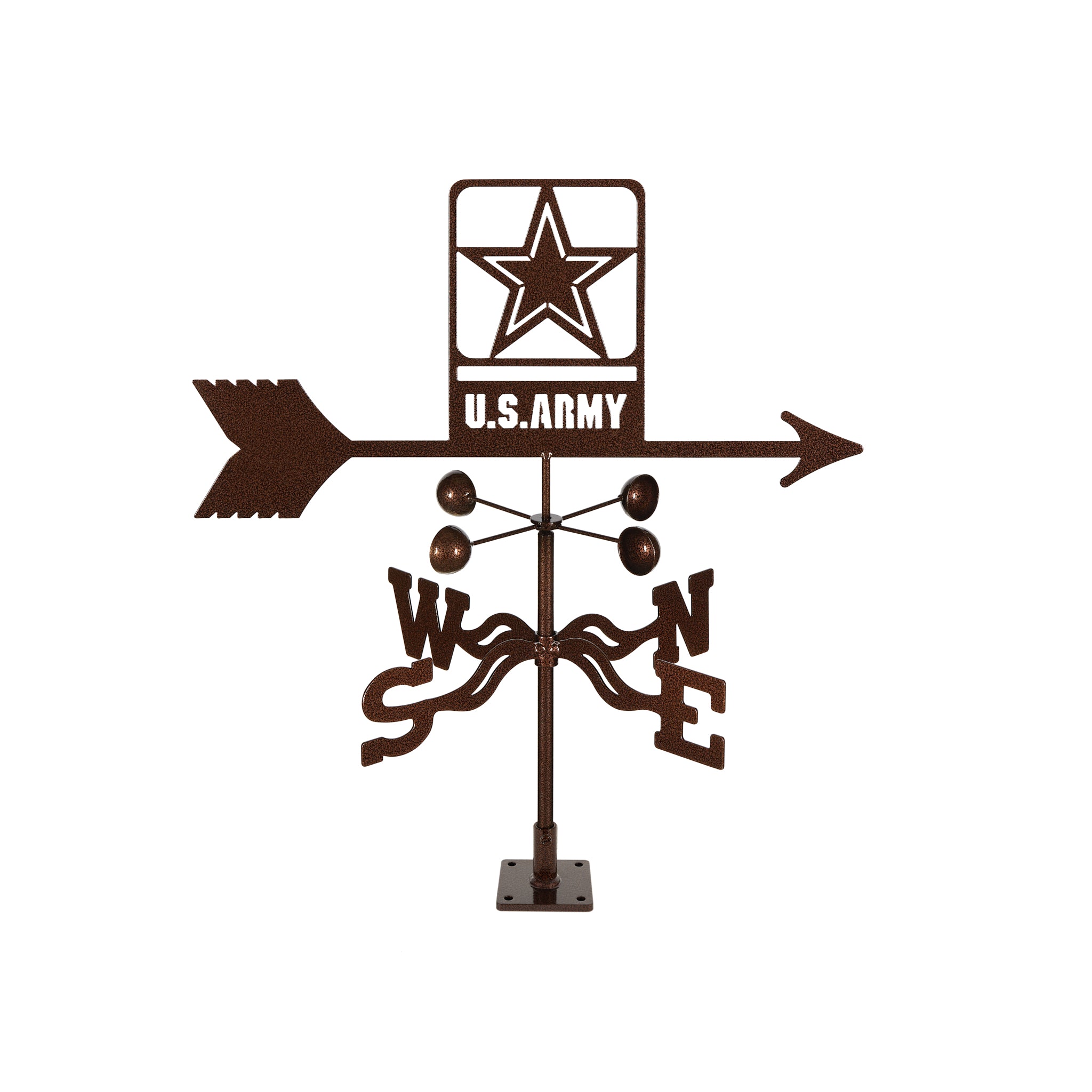 Army (New) Weathervane Deck Mount