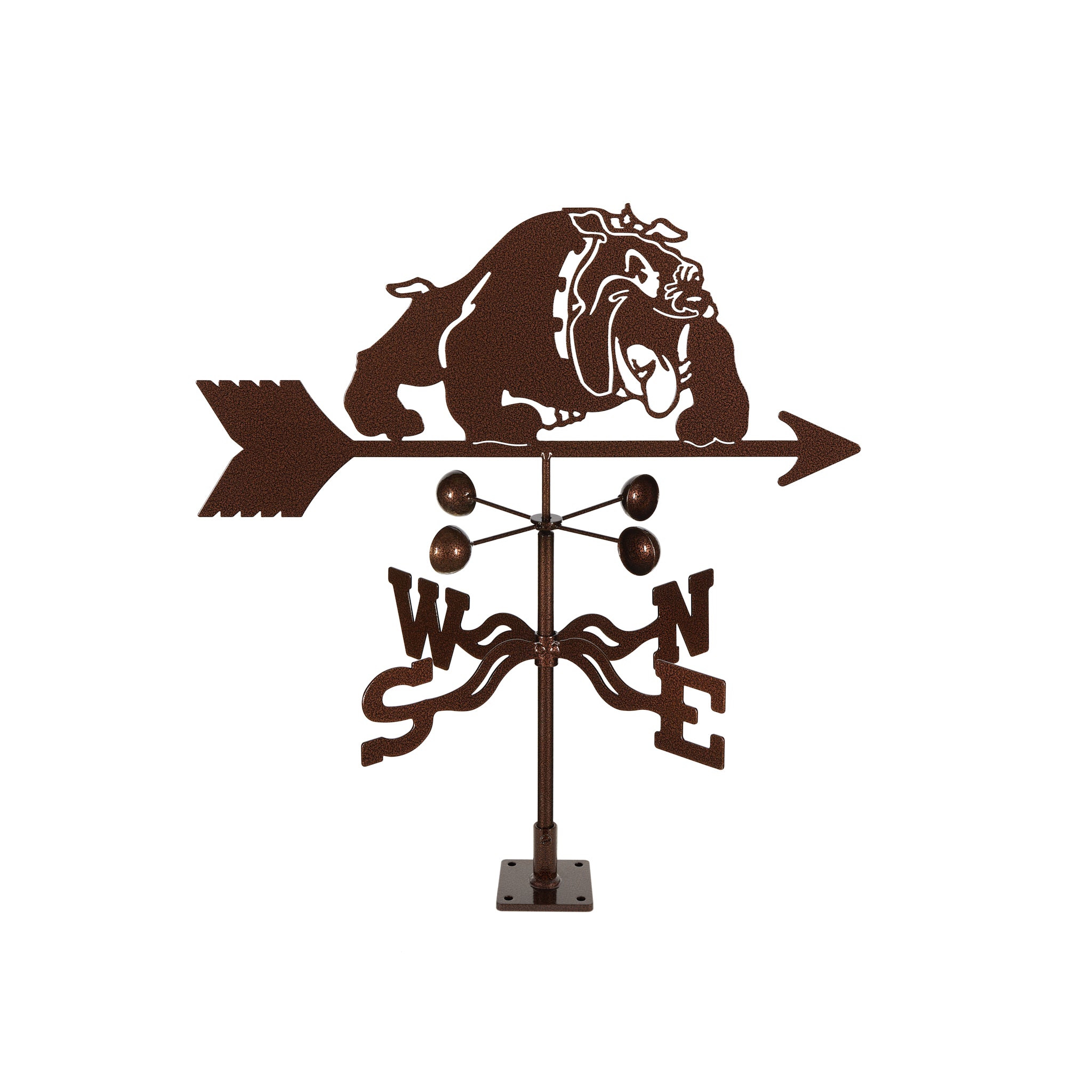 Bulldog Weathervane Deck Mount