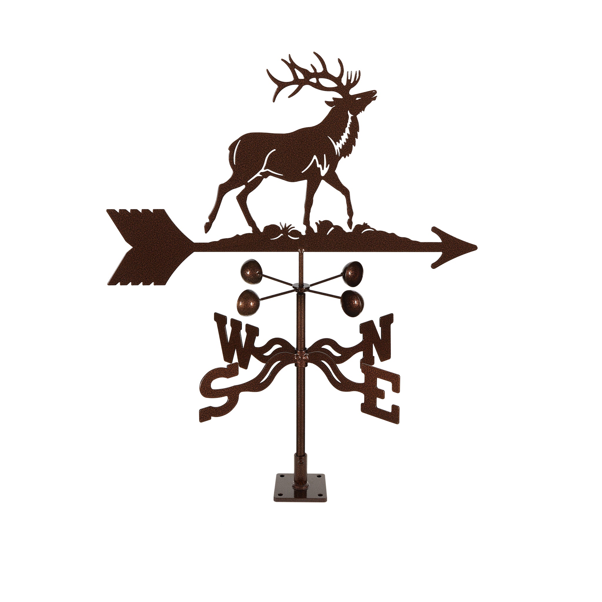 Elk Weathervane Deck Mount