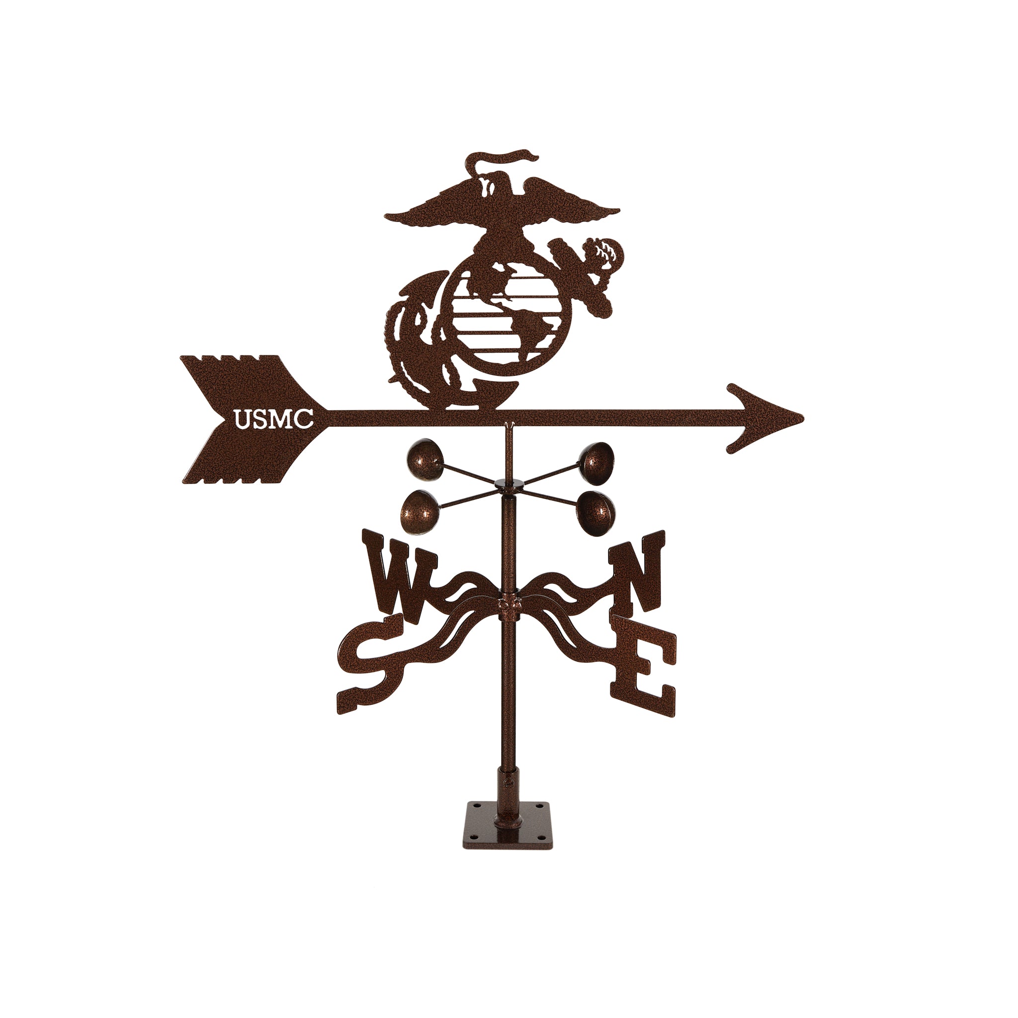 Marines Weathervane Deck Mount