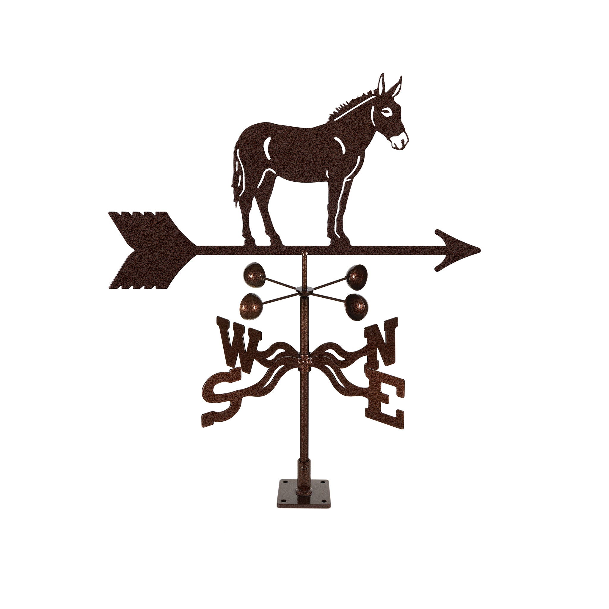 Mule Weathervane Deck Mount