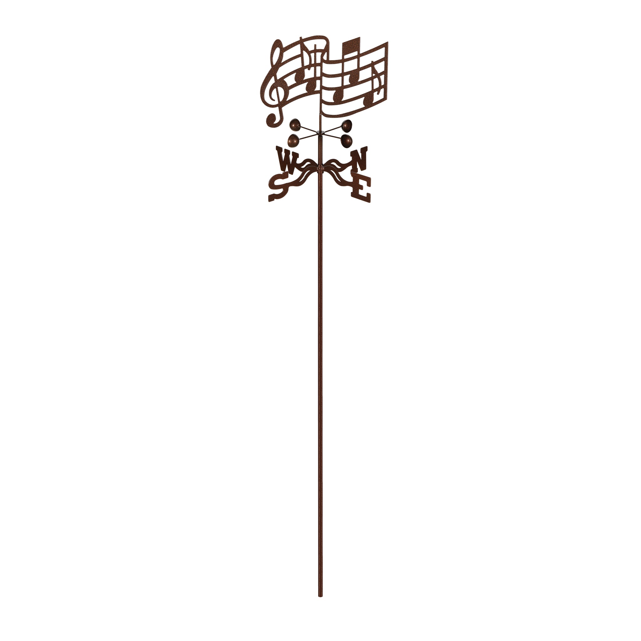 Musical Notes Weathervane Garden Mount