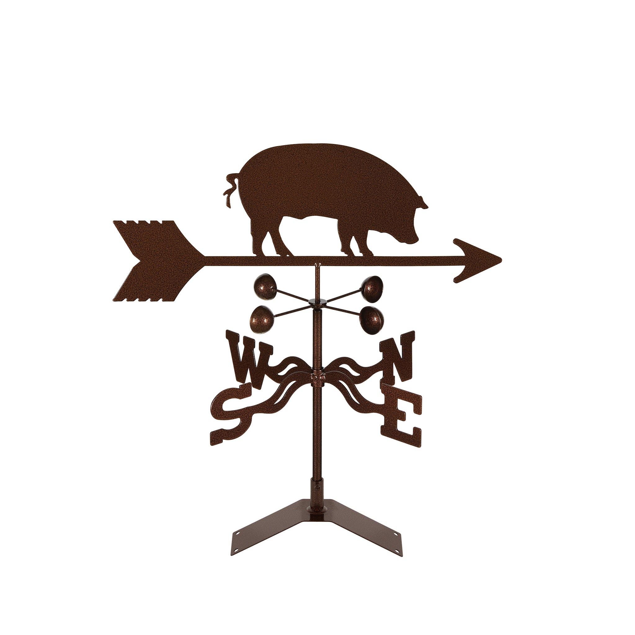 Pig Weathervane Roof Mount
