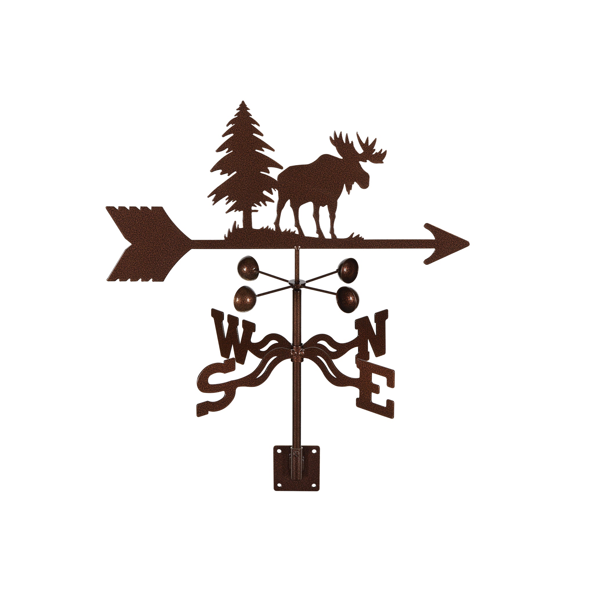 Moose Weathervane Post Mount