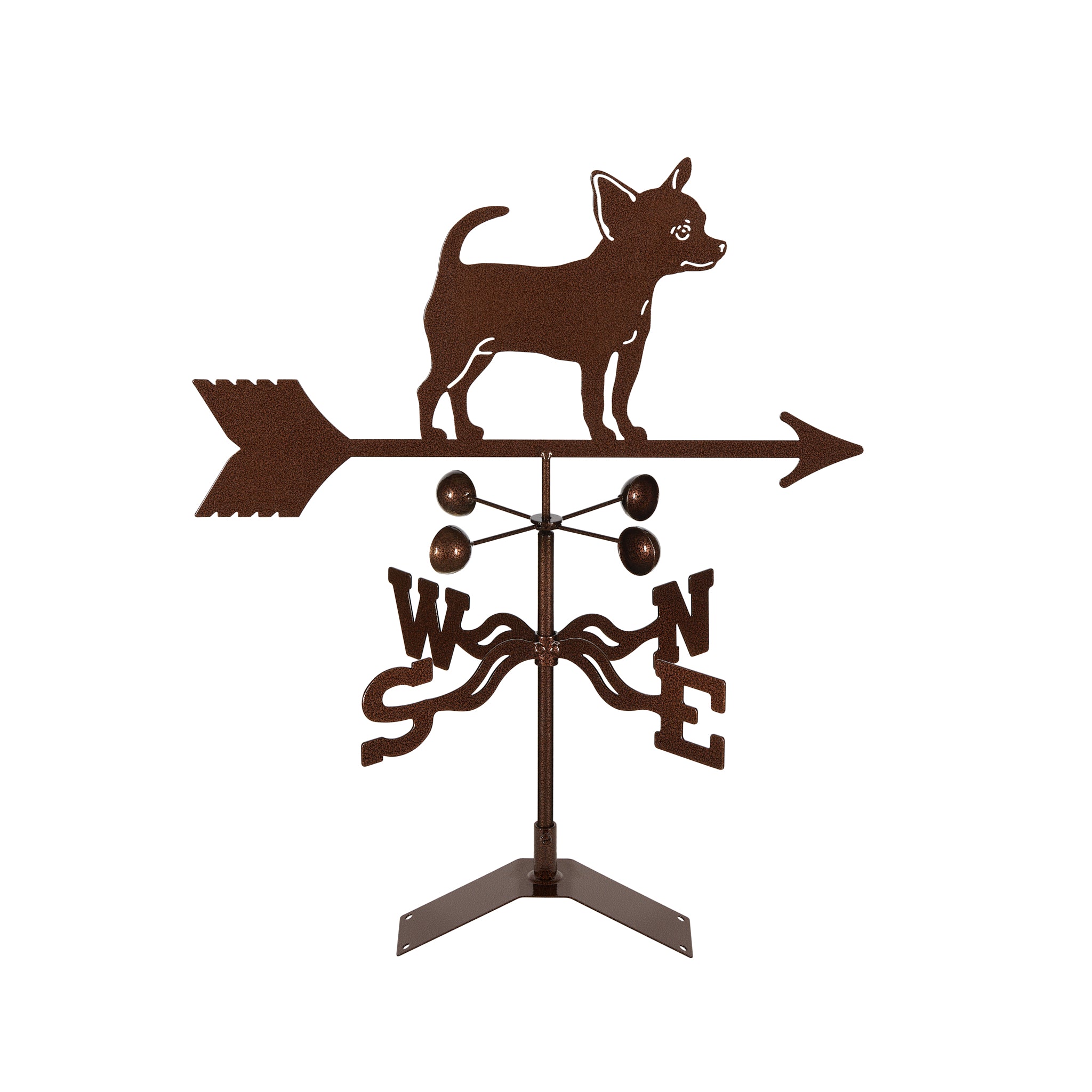 Chihuahua Weathervane Roof Mount