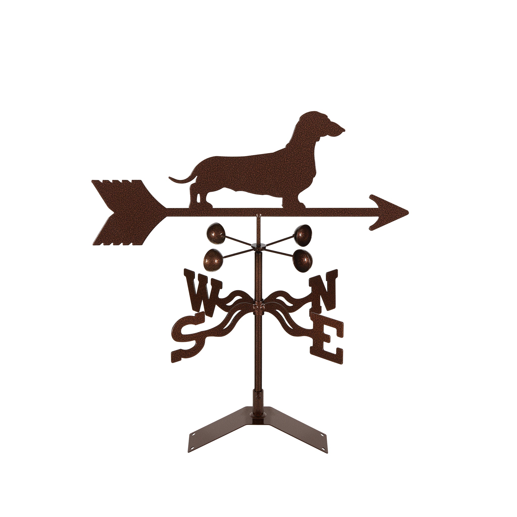 Dachshund Weathervane Roof Mount