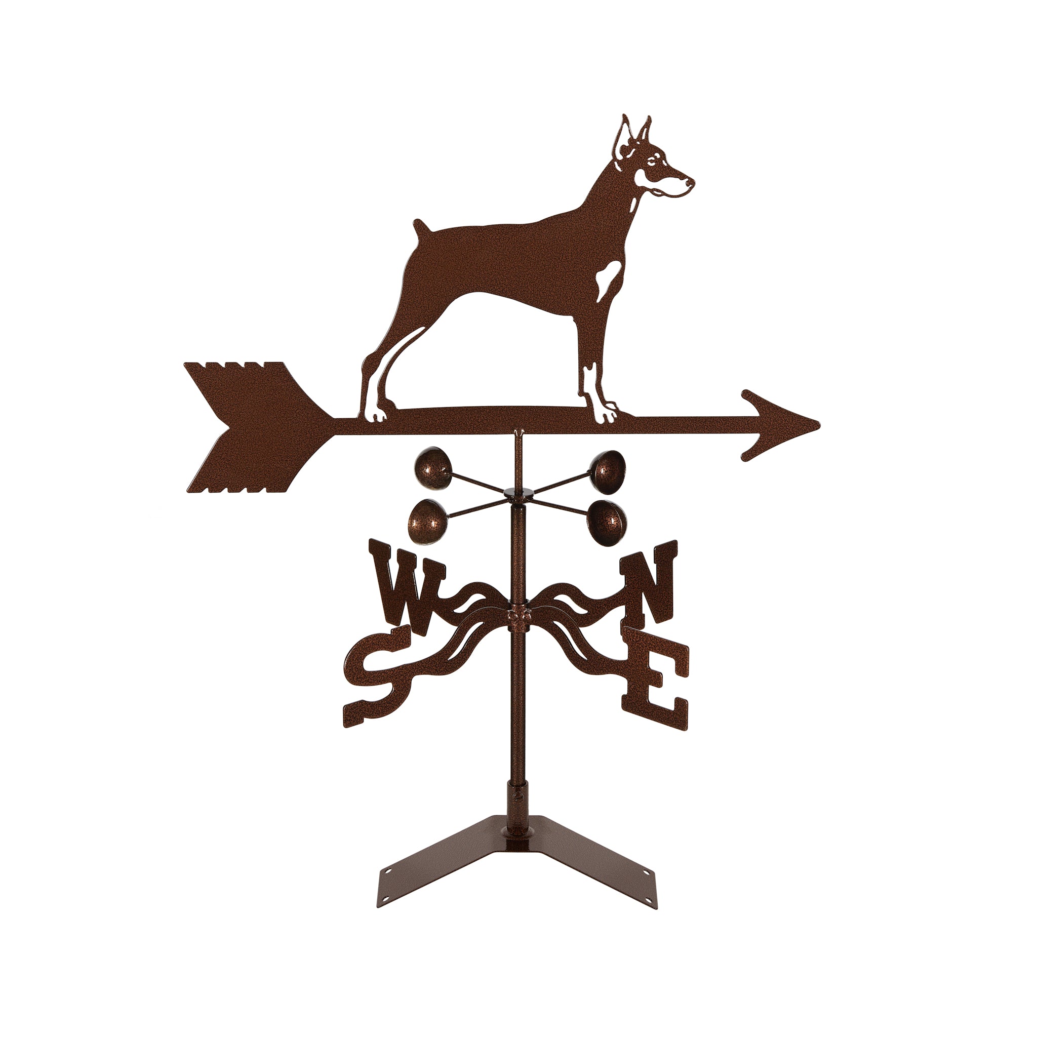 Doberman Weathervane Roof Mount