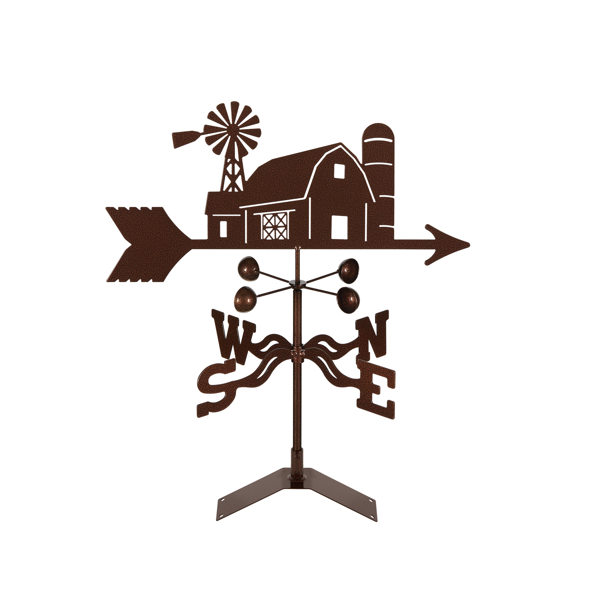 Farm Scene Weathervane Roof Mount