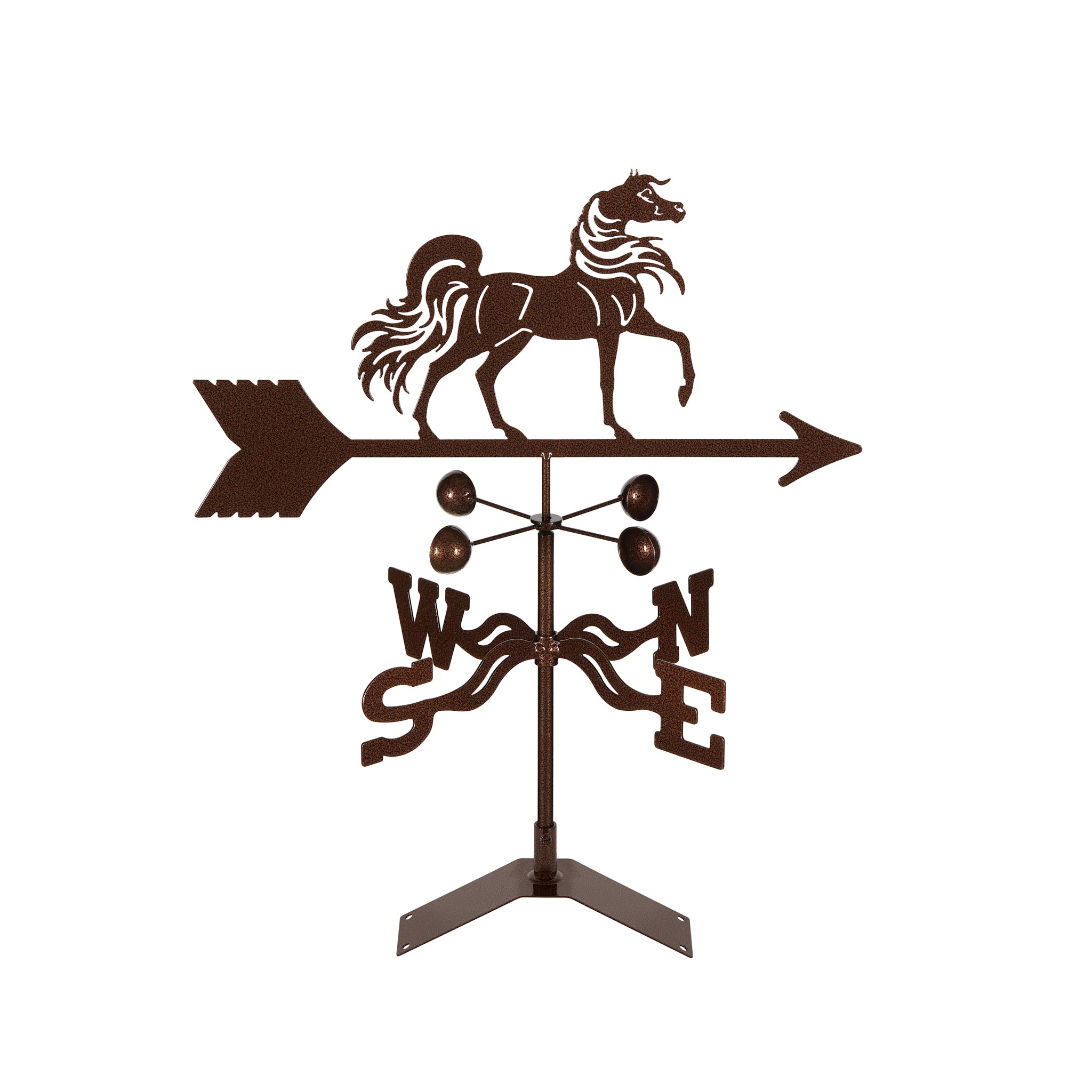 Arabian Horse Weathervane Roof Mount