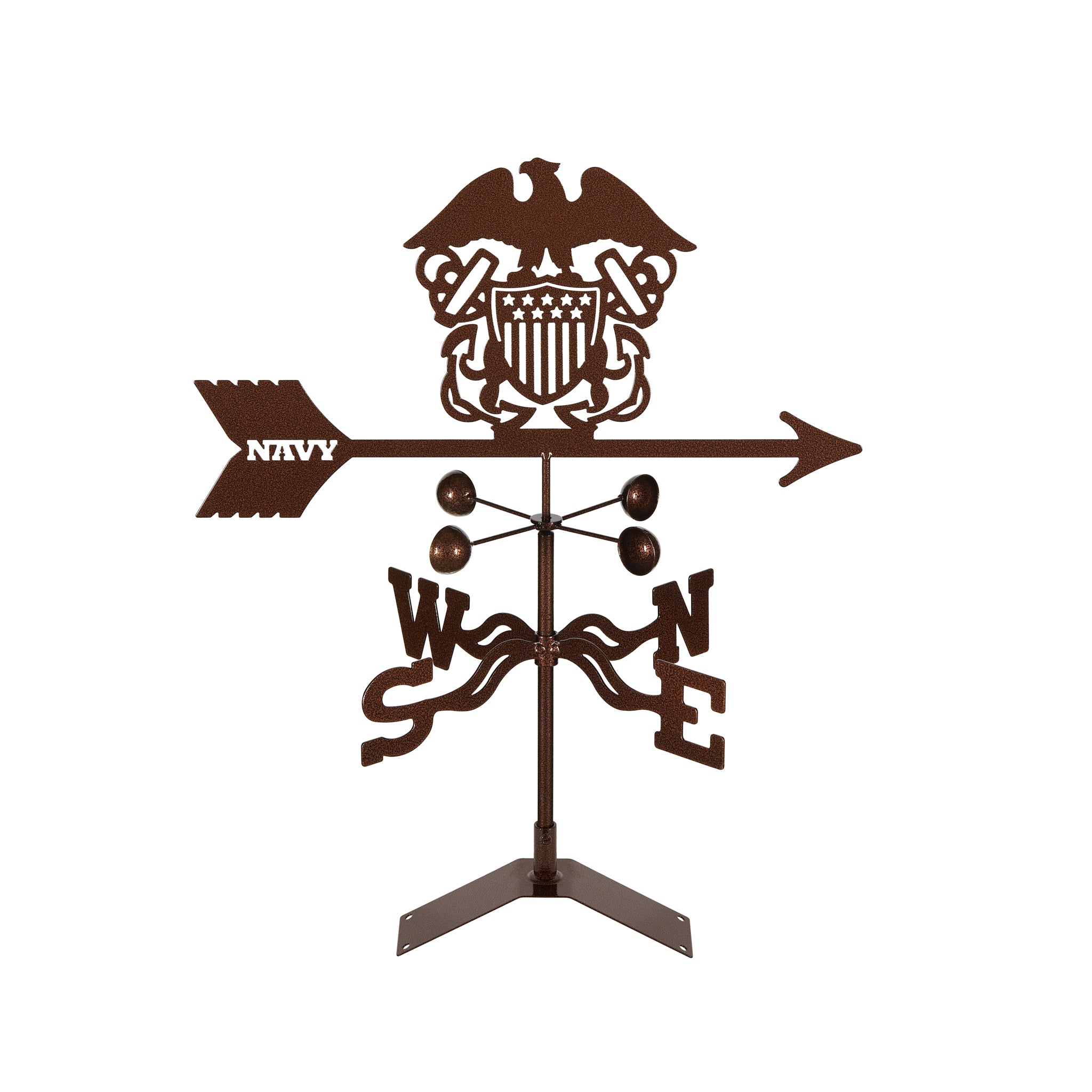 Navy Weathervane Roof Mount
