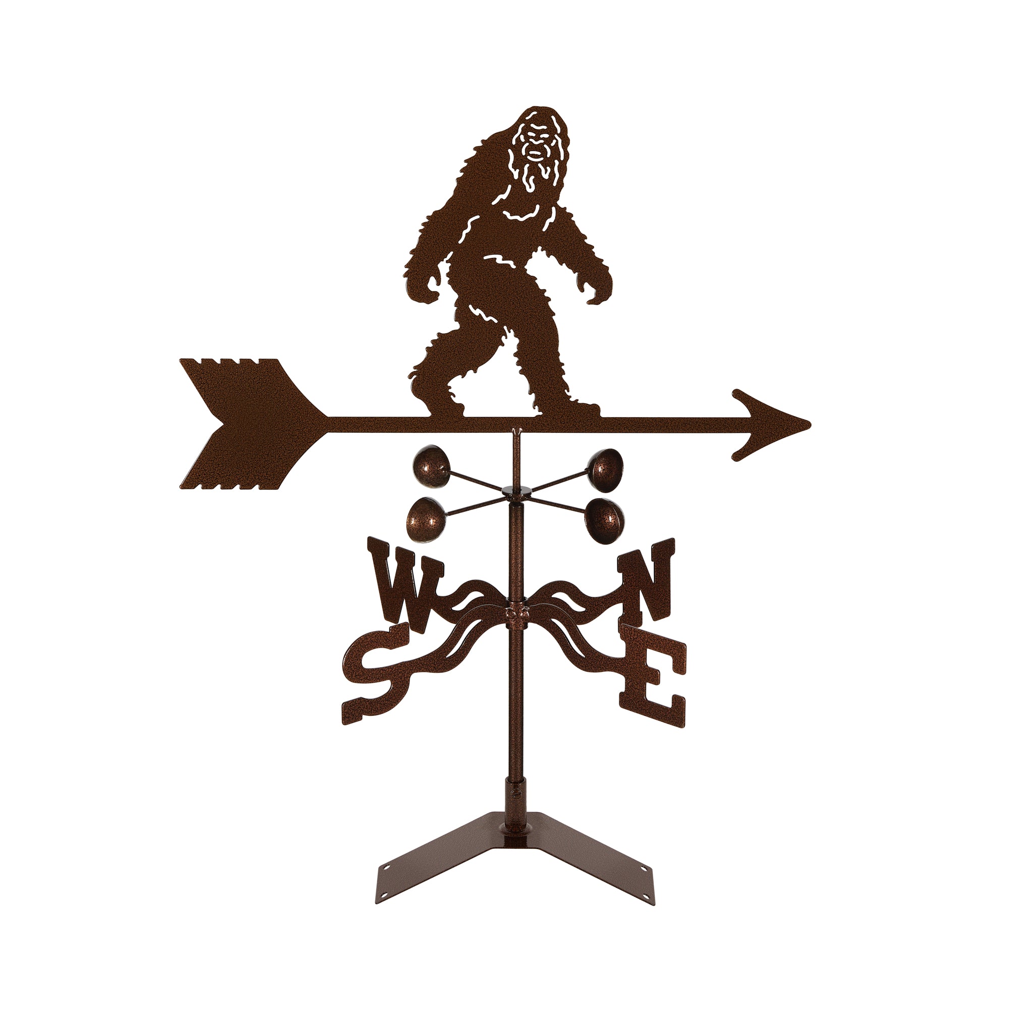 Sasquatch Weathervane Roof Mount