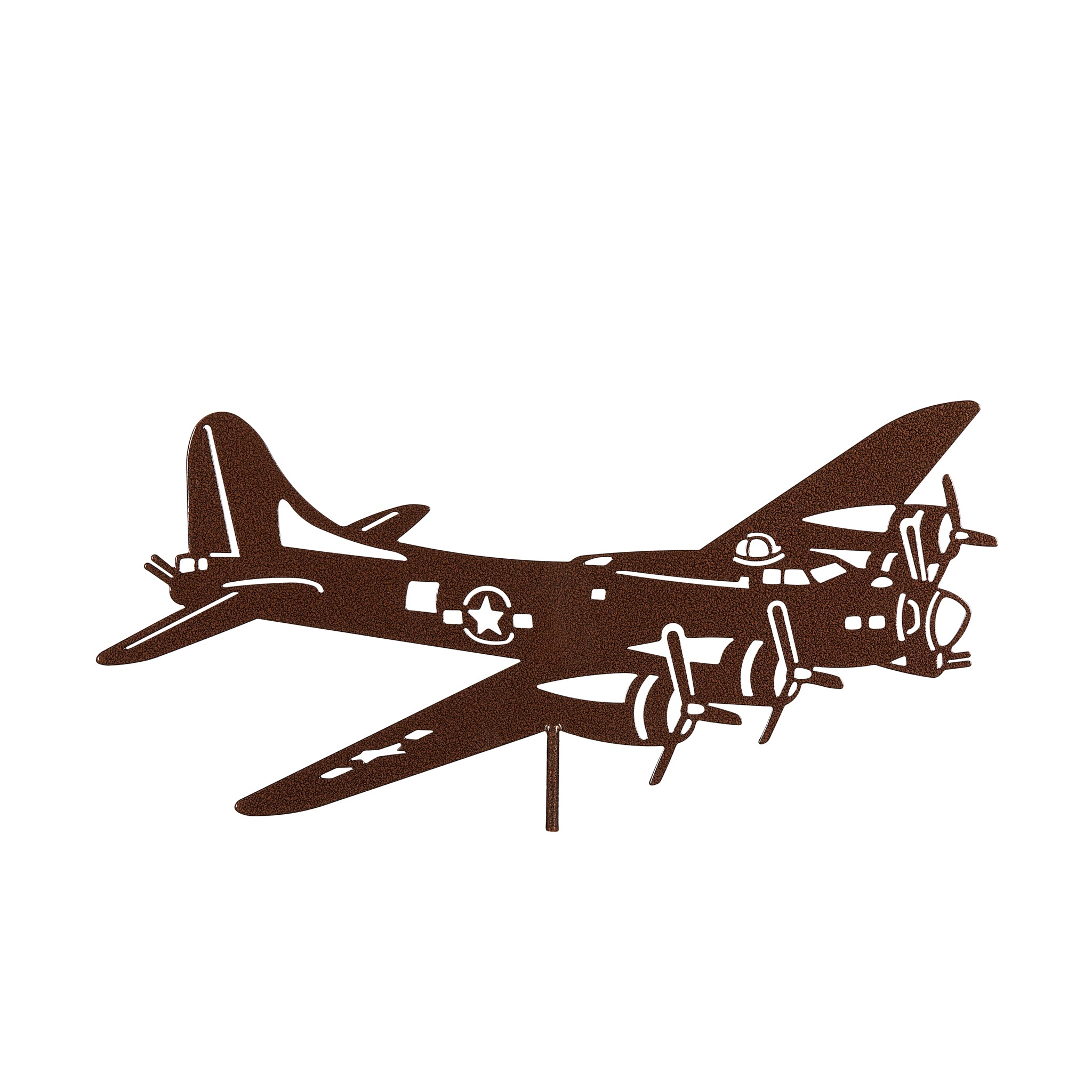 B-17 Airplane Weathervane Top Only