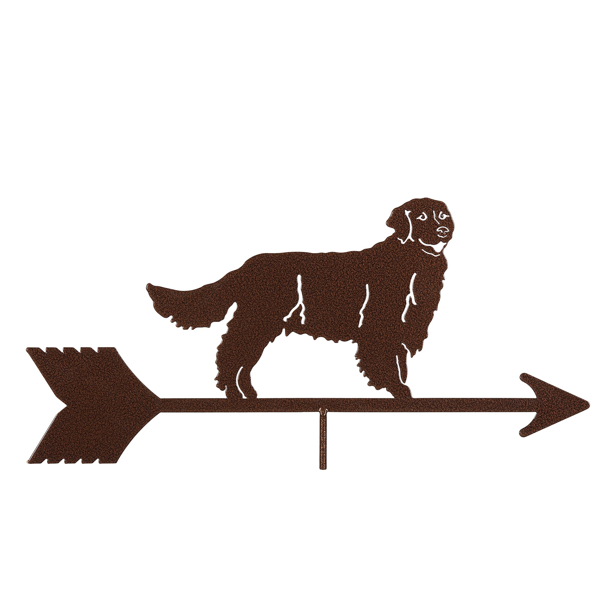 Golden Retriever Weathervane Top Only