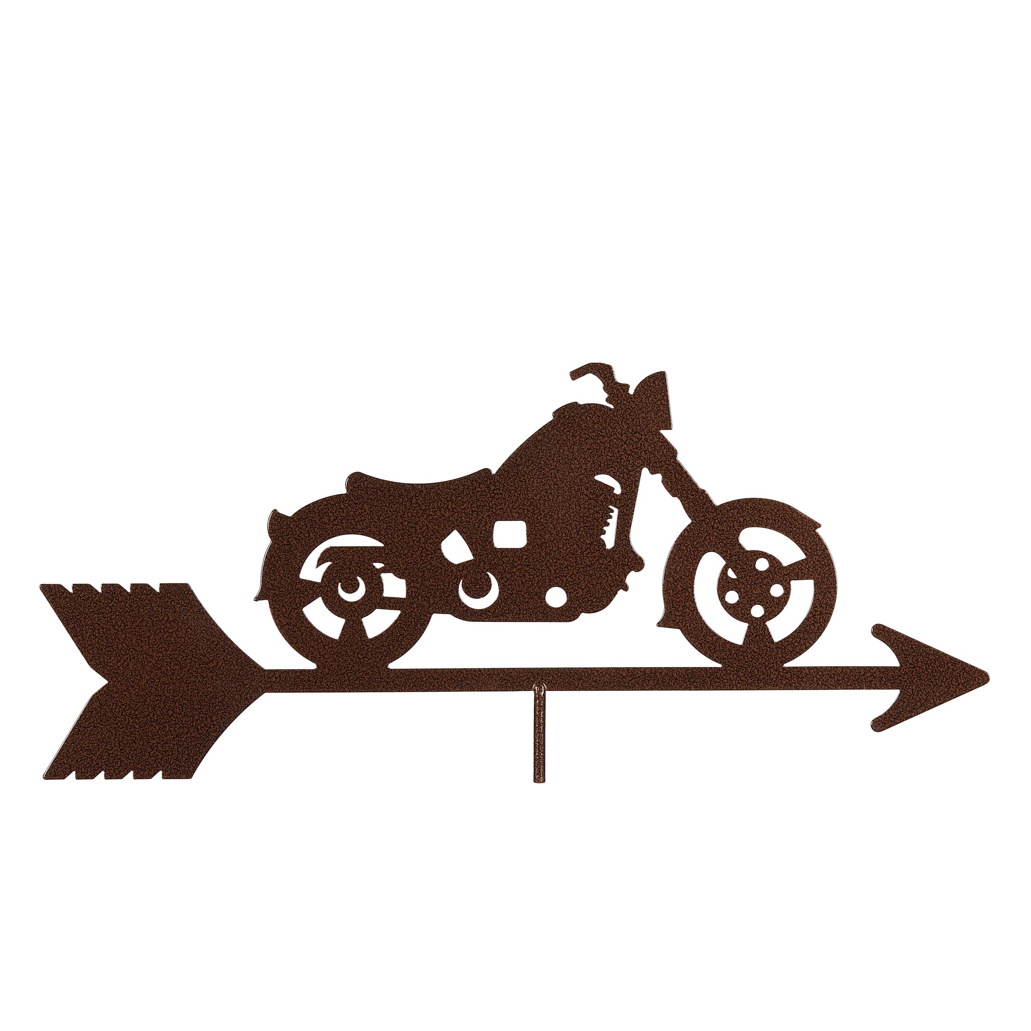 Classic Motorcycle Weathervane Top Only