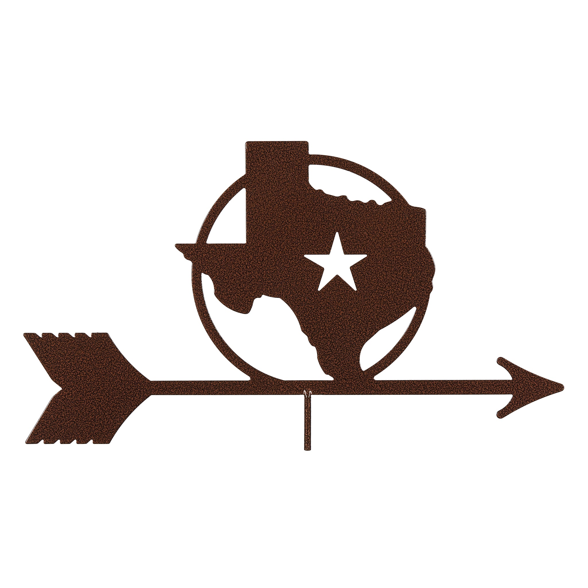 Texas Star Weathervane Top Only