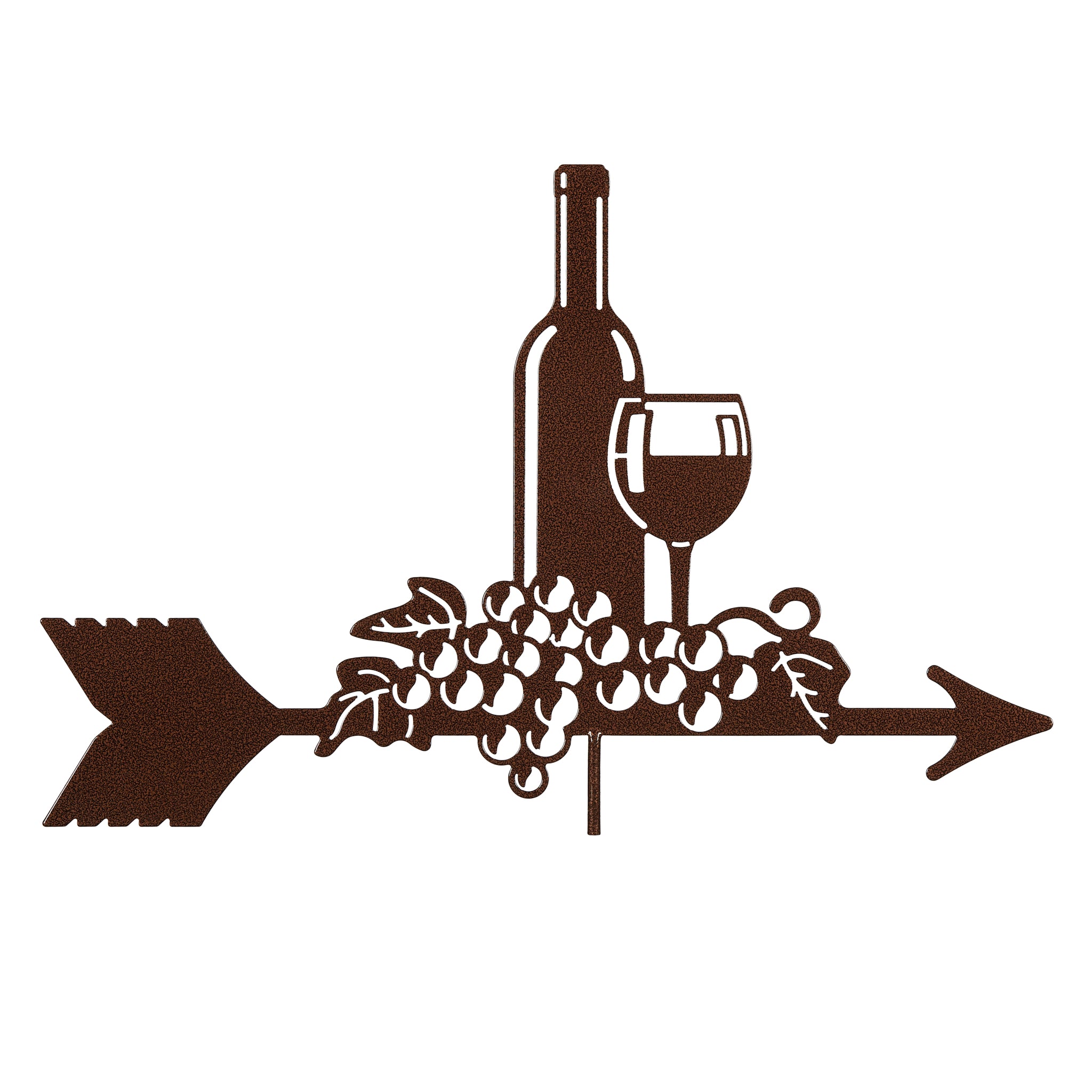 Wine & Grapes Weathervane Top Only