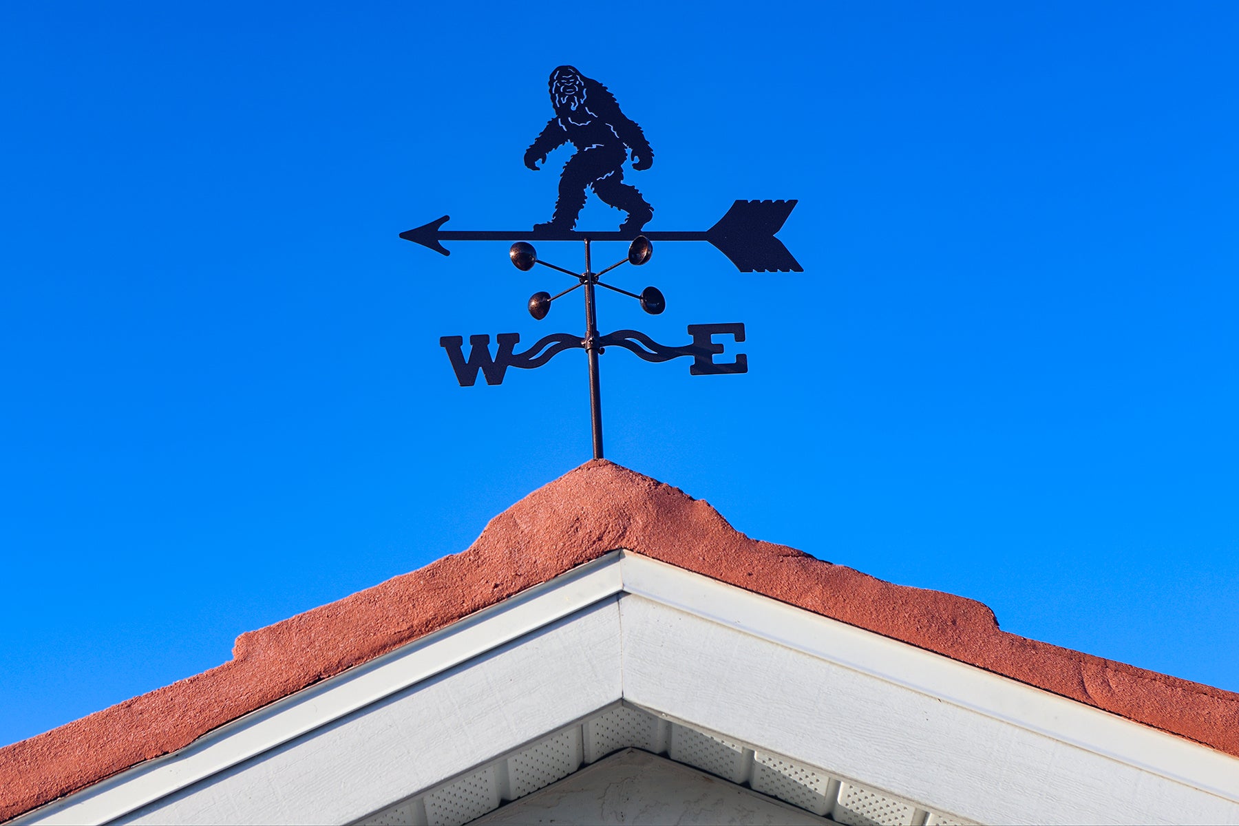 Sasquatch Weathervane