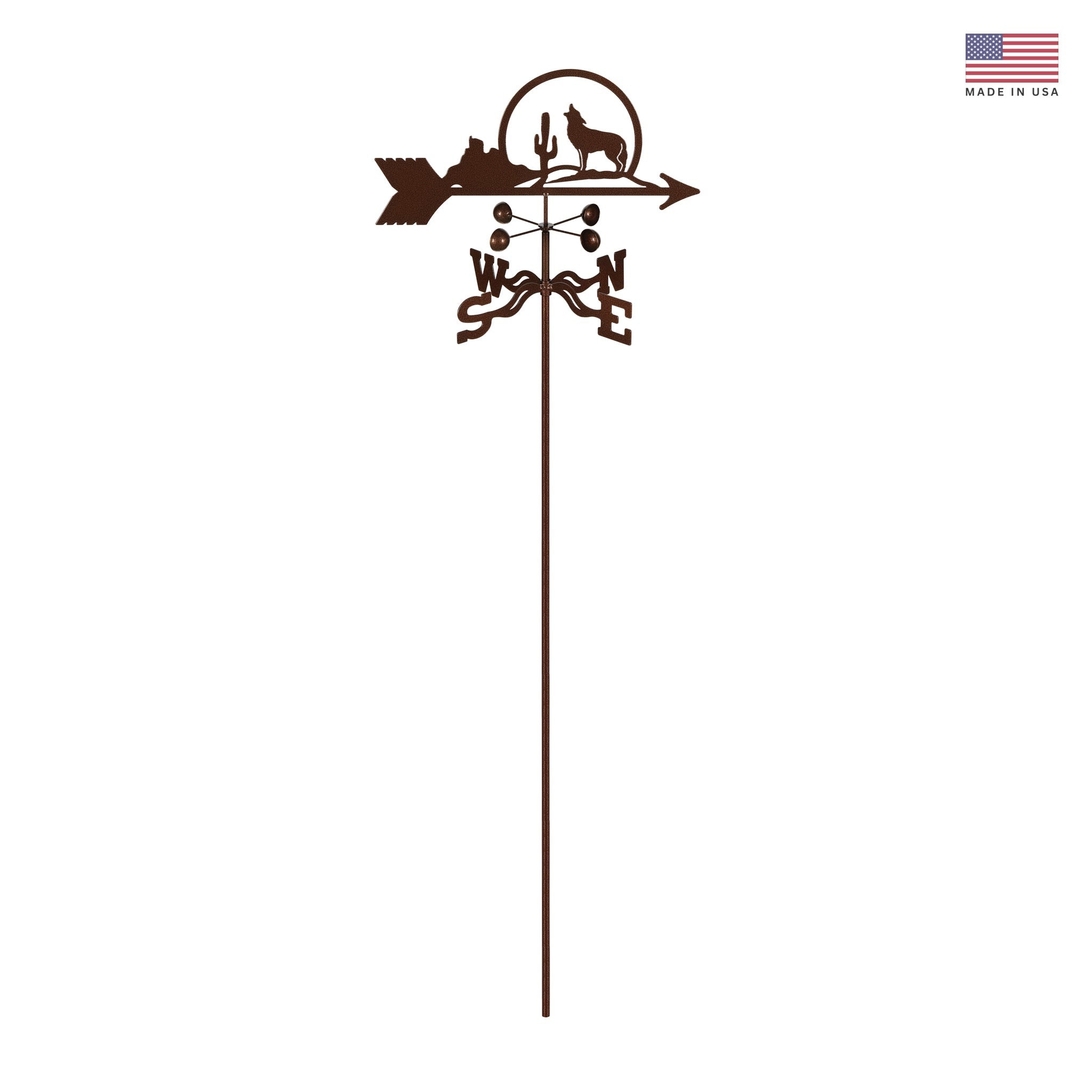 wildlife-coyote-cactus - Made in USA