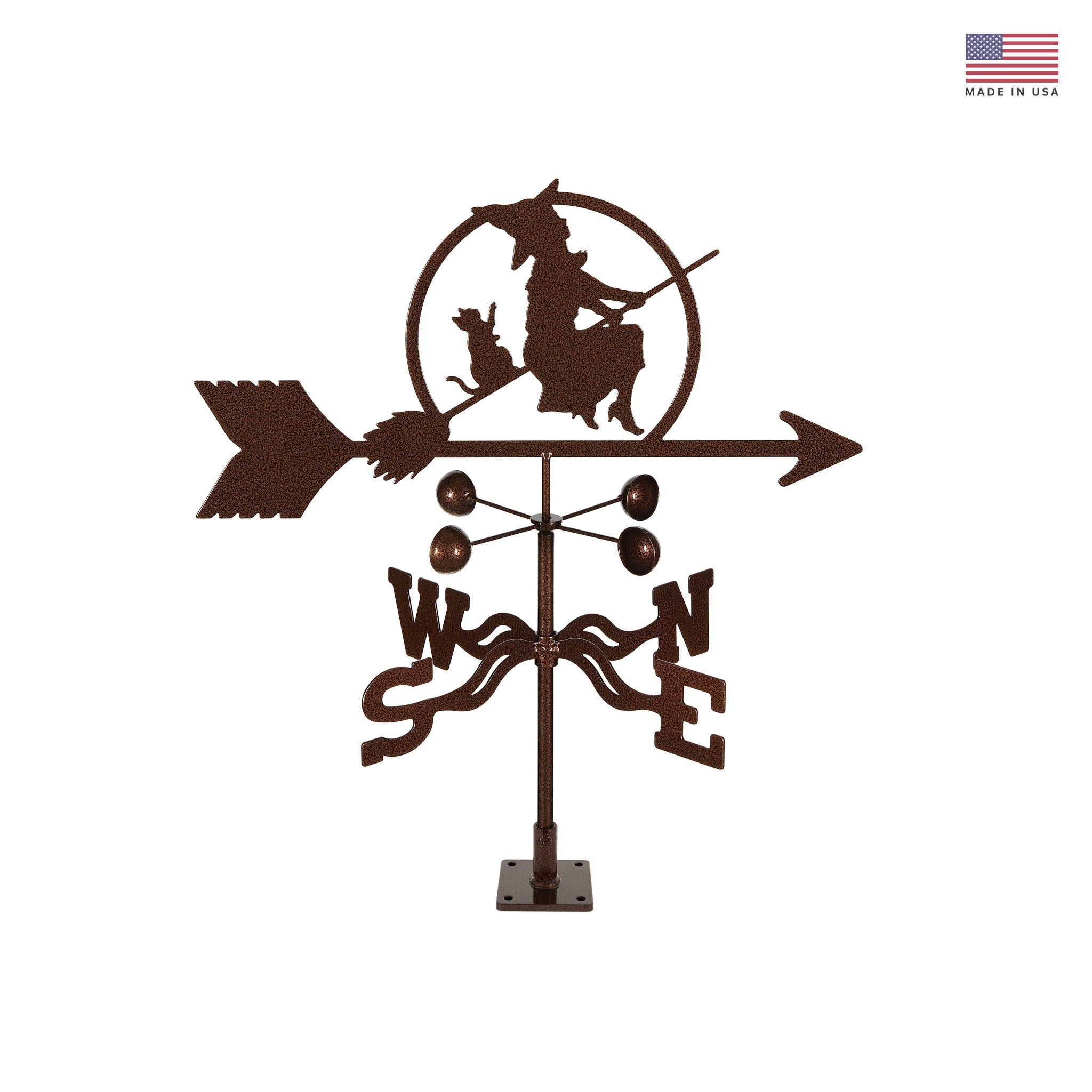 seasonal-witch-on-broom - Made in USA