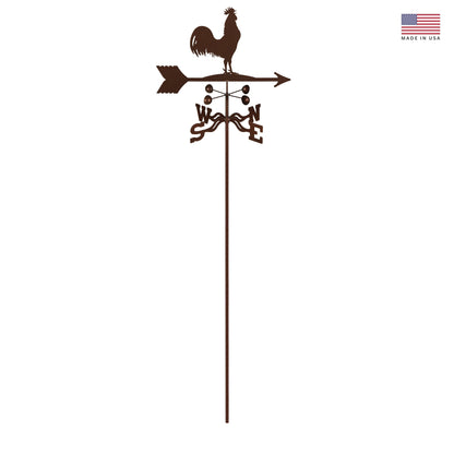Rooster Weathervane EZ1110-GR - Made in USA