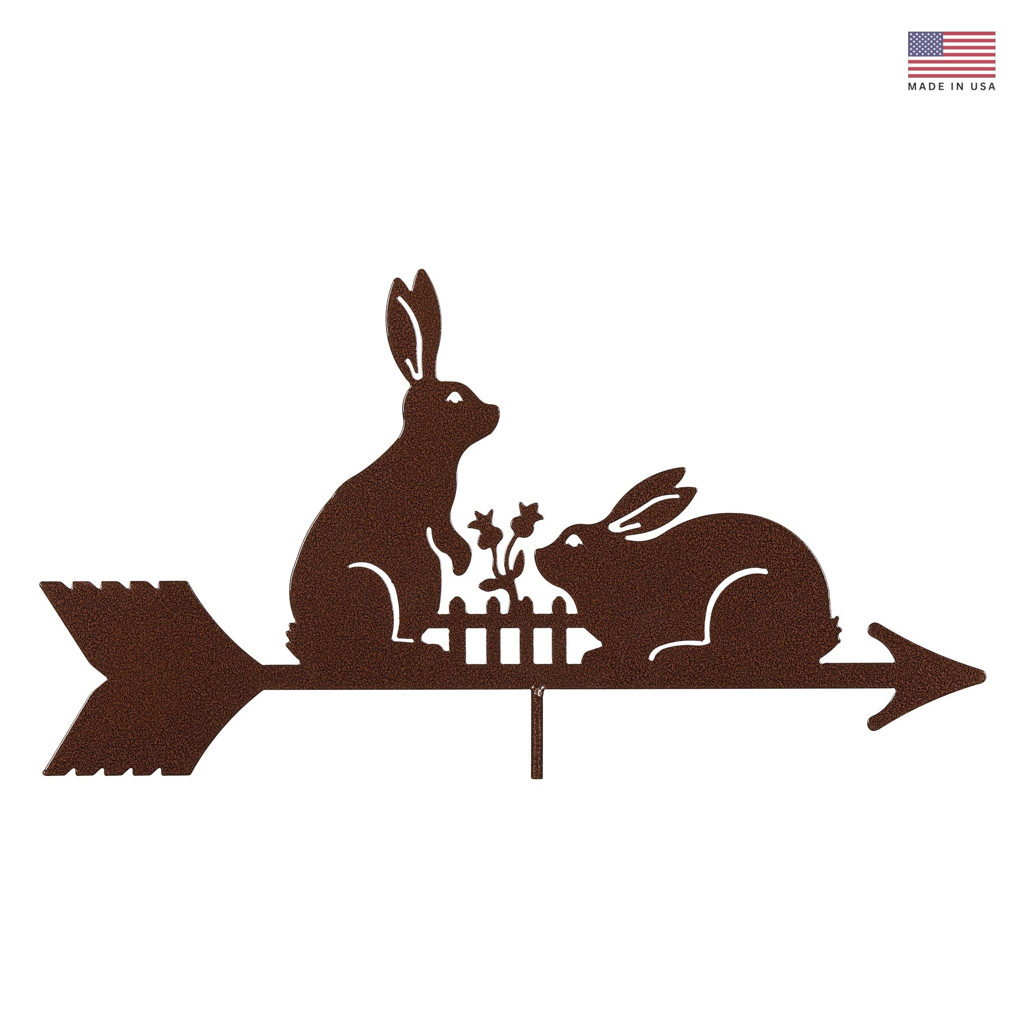 wildlife-rabbits-with-fence - Made in USA