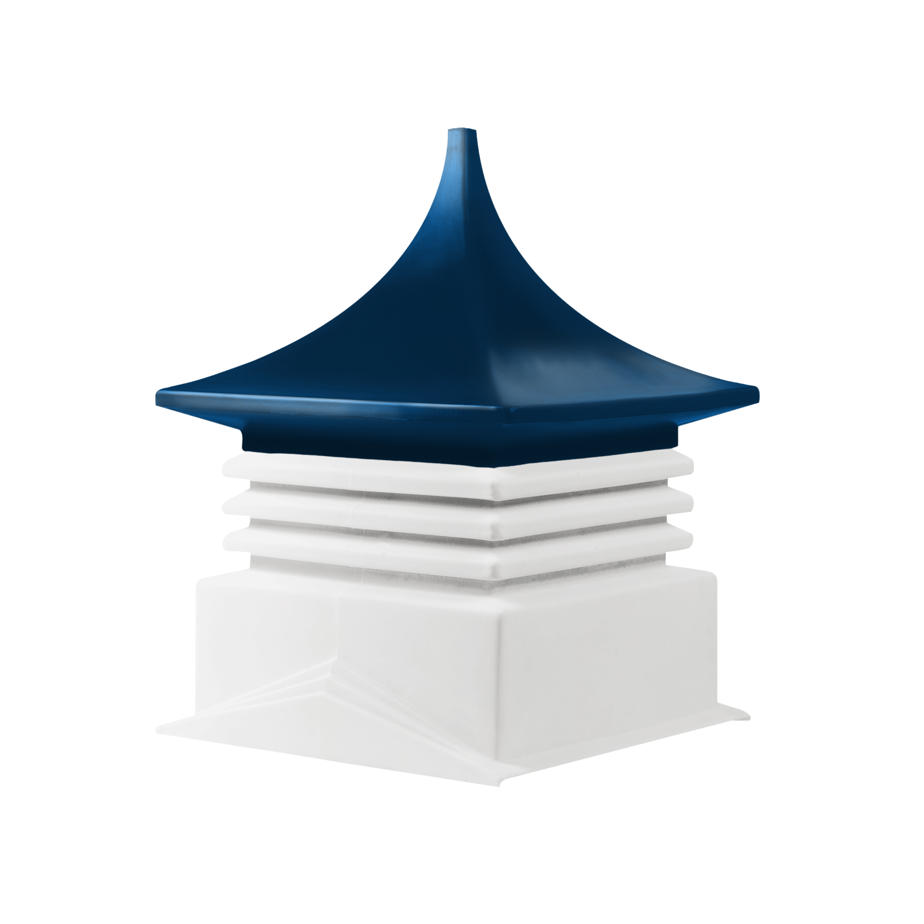 Cupola Dark Blue top, white base