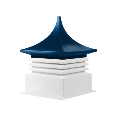 Cupola Dark Blue top, white base