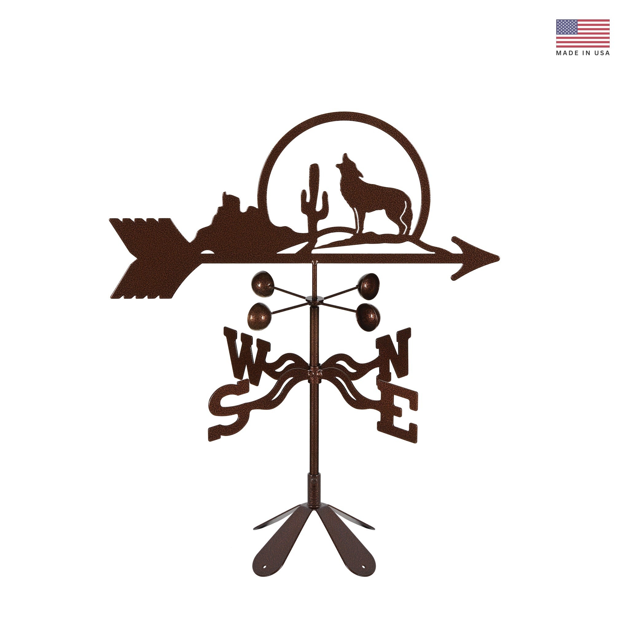 wildlife-coyote-cactus - Made in USA