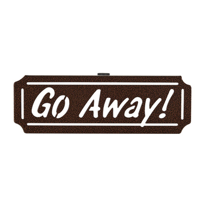 Go Away Sign
