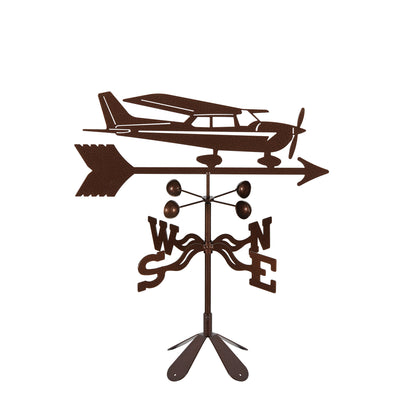 Cessna Airplane Weathervane 4 Sided Mount