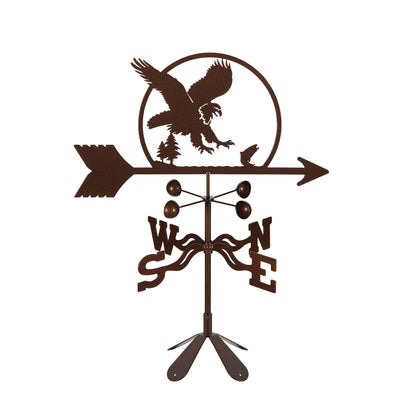 Eagle Weathervane 4 Sided Mount