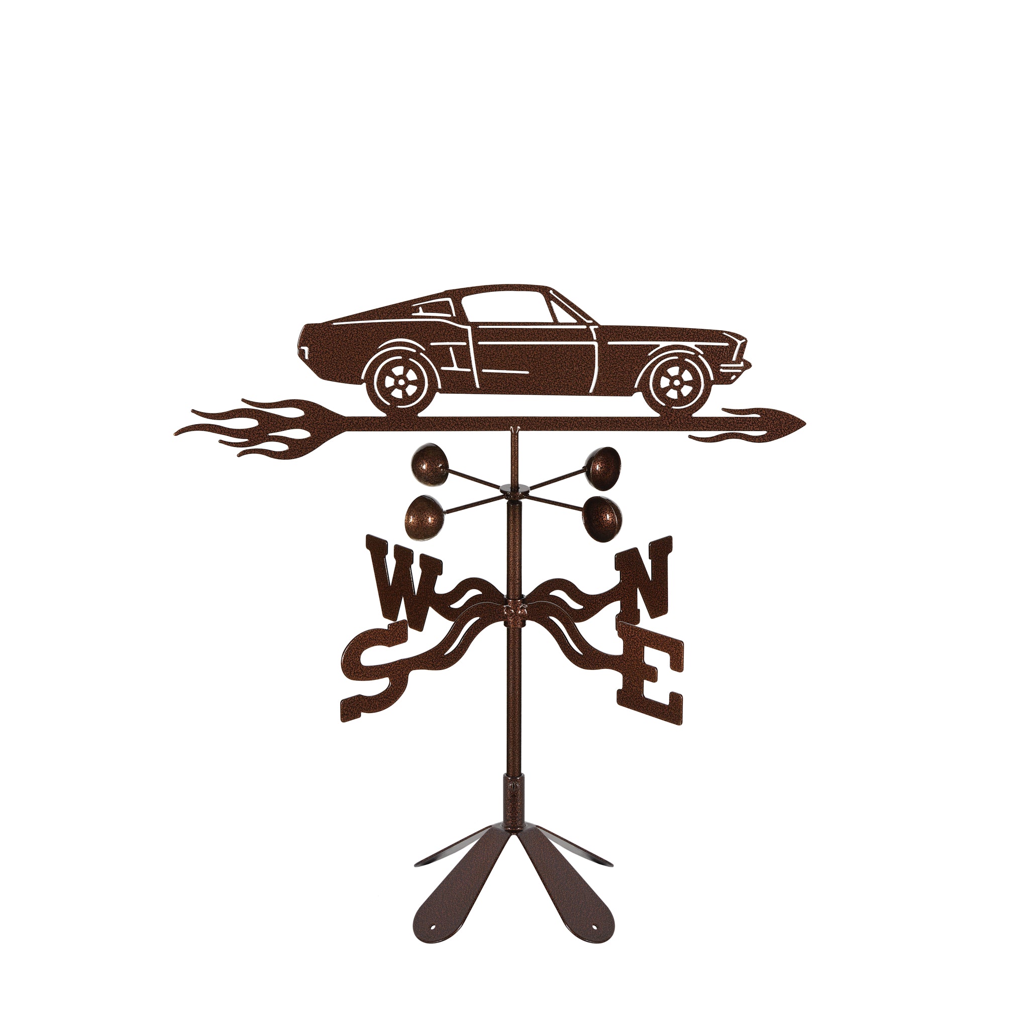 1971 Ford Mustang Weathervane 4 Sided Mount
