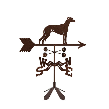 Greyhound Weathervane 4 Sided Mount