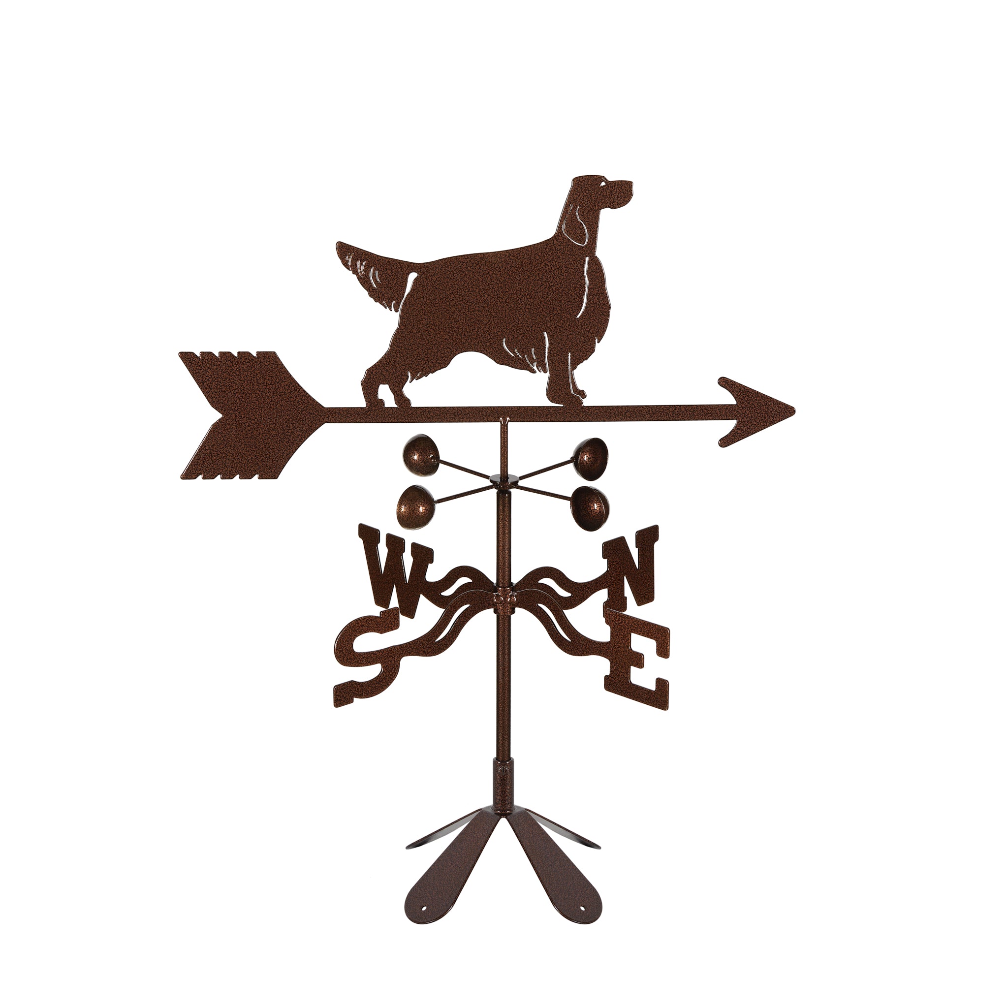 Setter Weathervane 4 Sided Mount