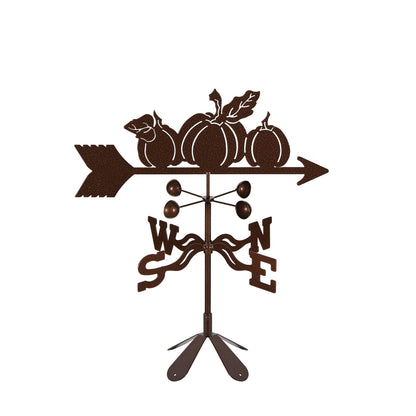 Pumpkins Weathervane 4 Sided Mount