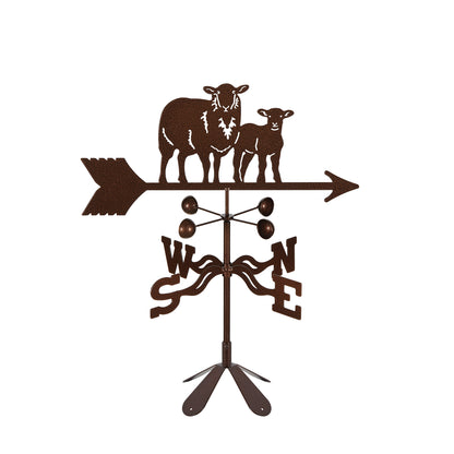 Sheep Weathervane 4 Sided Mount