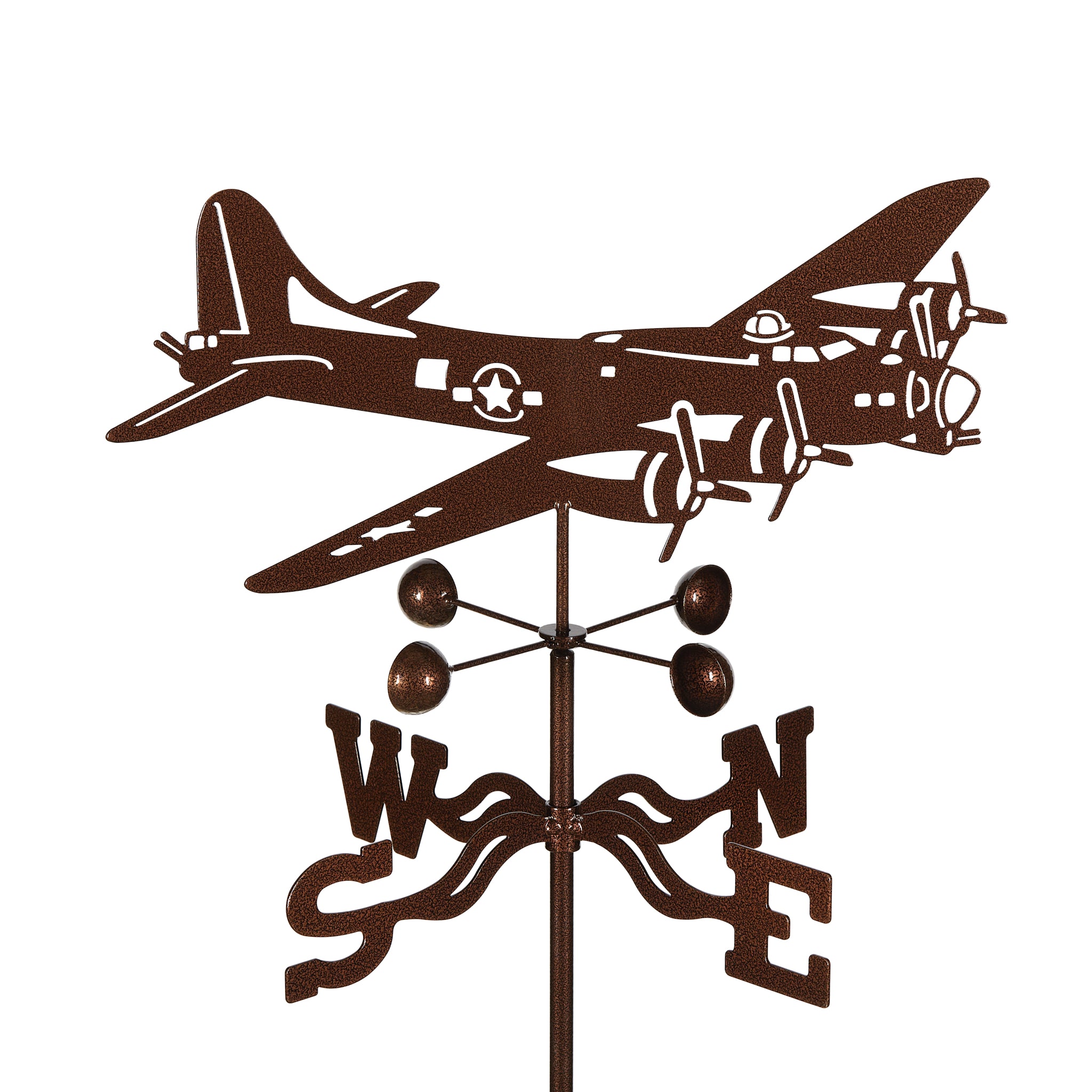 B-17 Airplane Weathervane