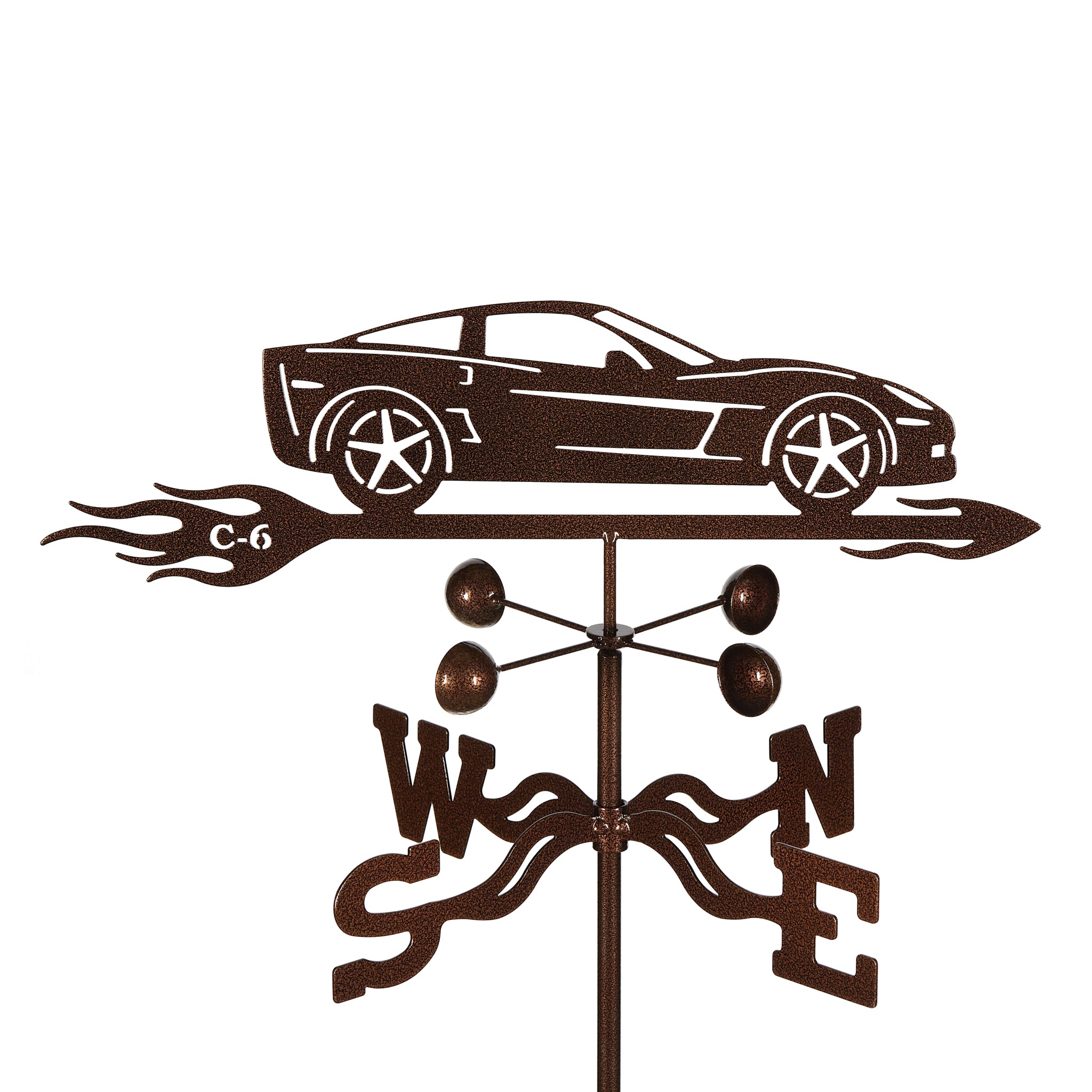 C6 Corvette Steel Weathervane (2005-2013)