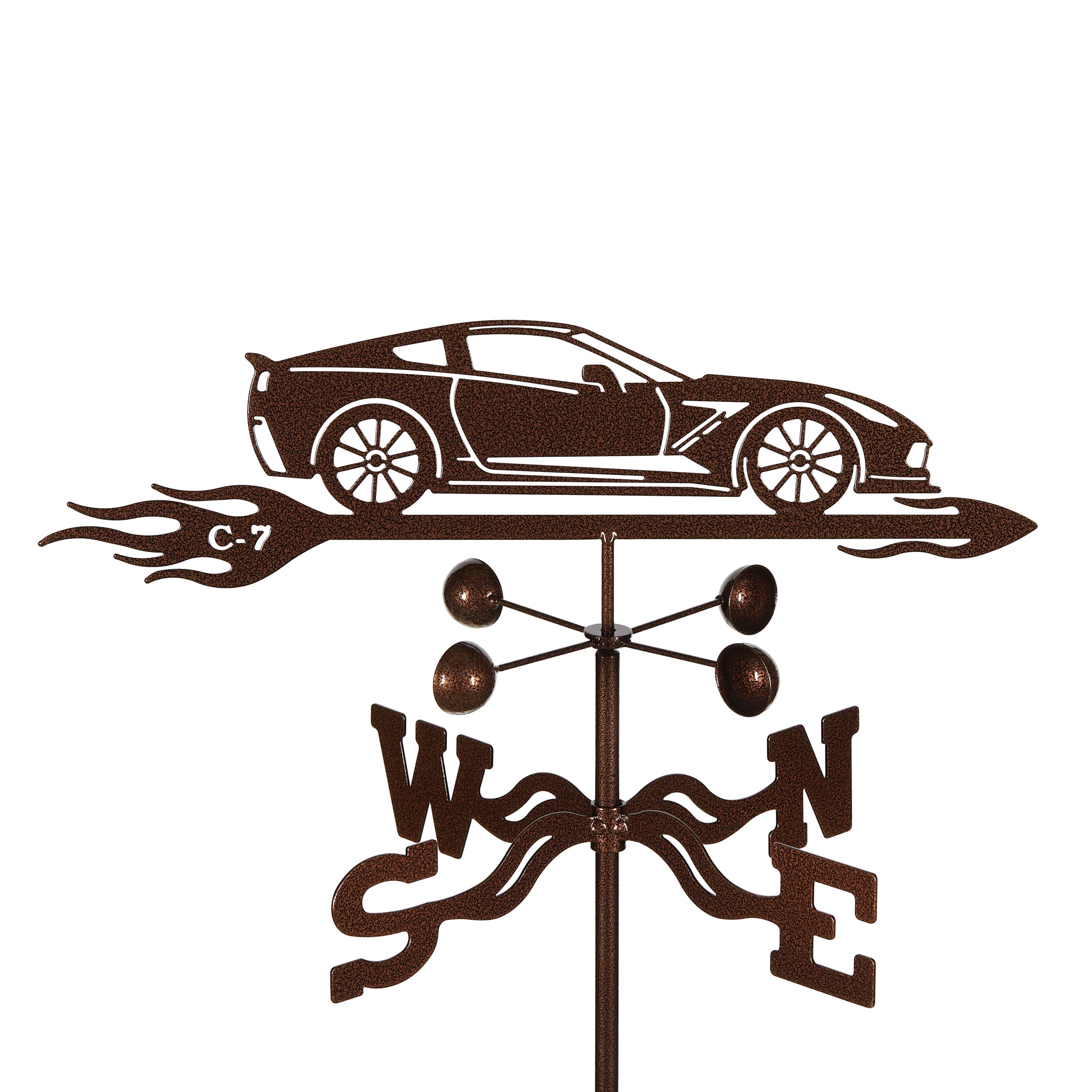 C7 Corvette Steel Weathervane (2014-present)