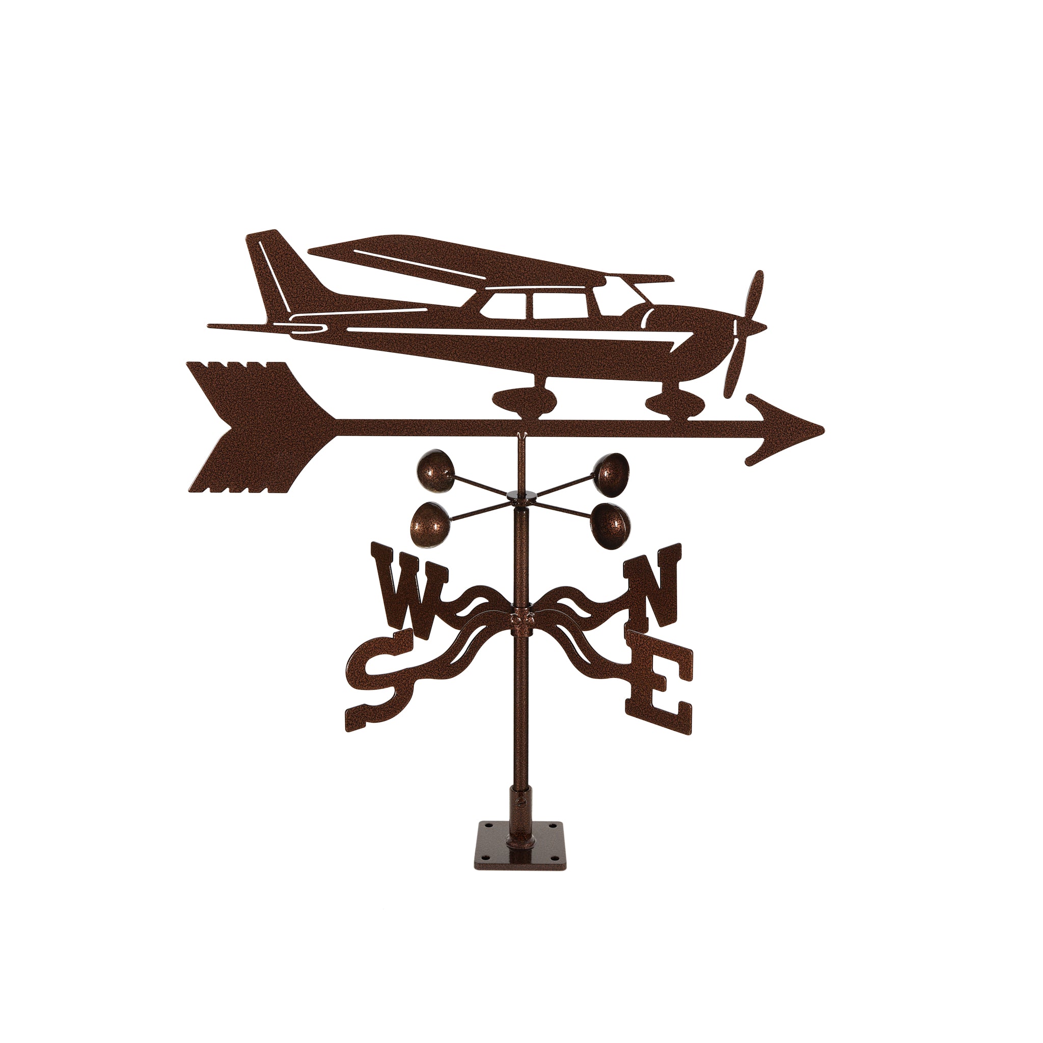 Cessna Airplane Weathervane Deck Mount