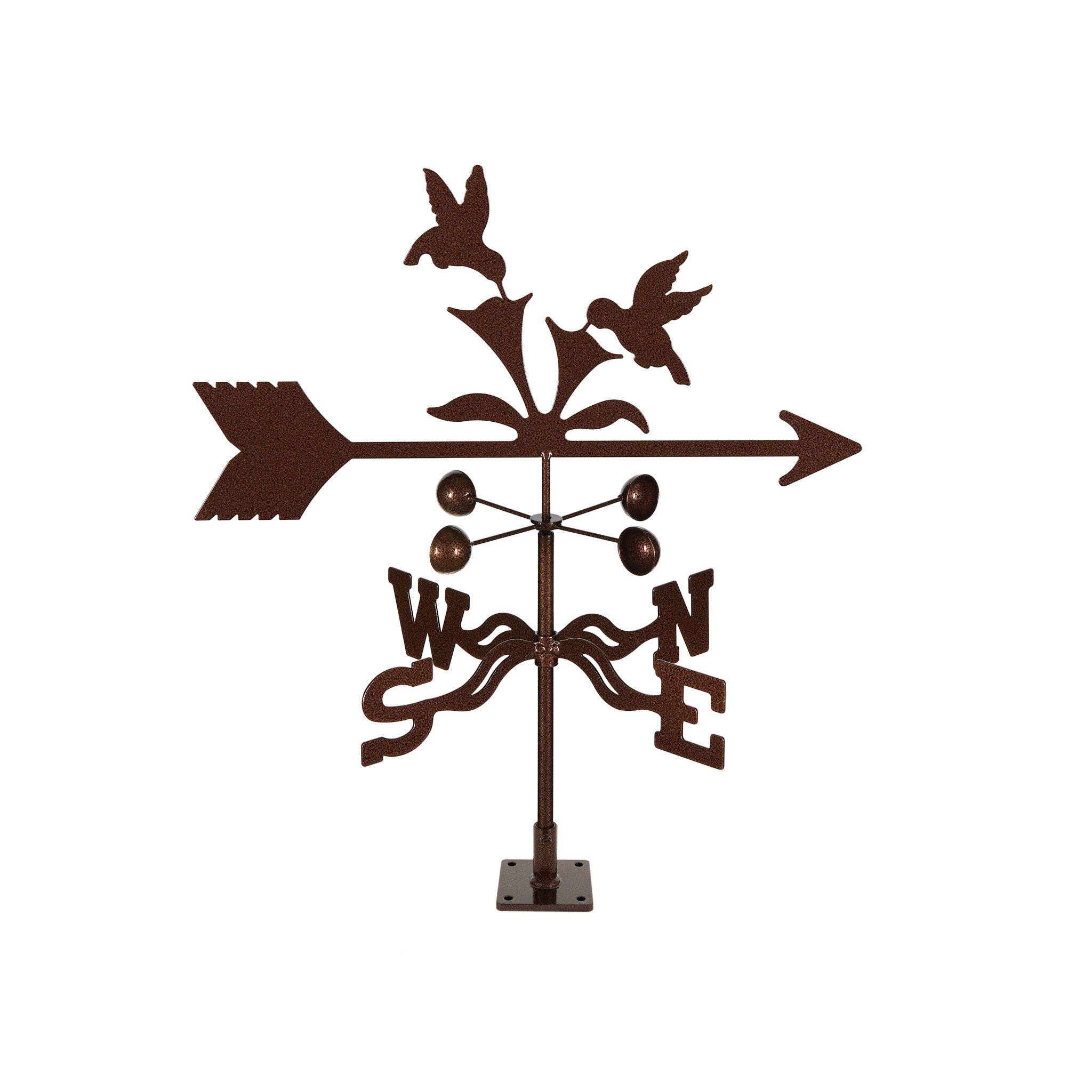 Hummingbird Weathervane Deck Mount
