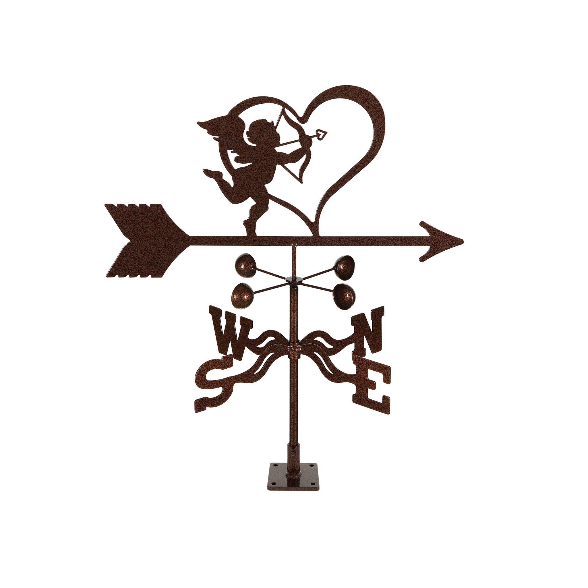 Cupid Weathervane Deck Mount